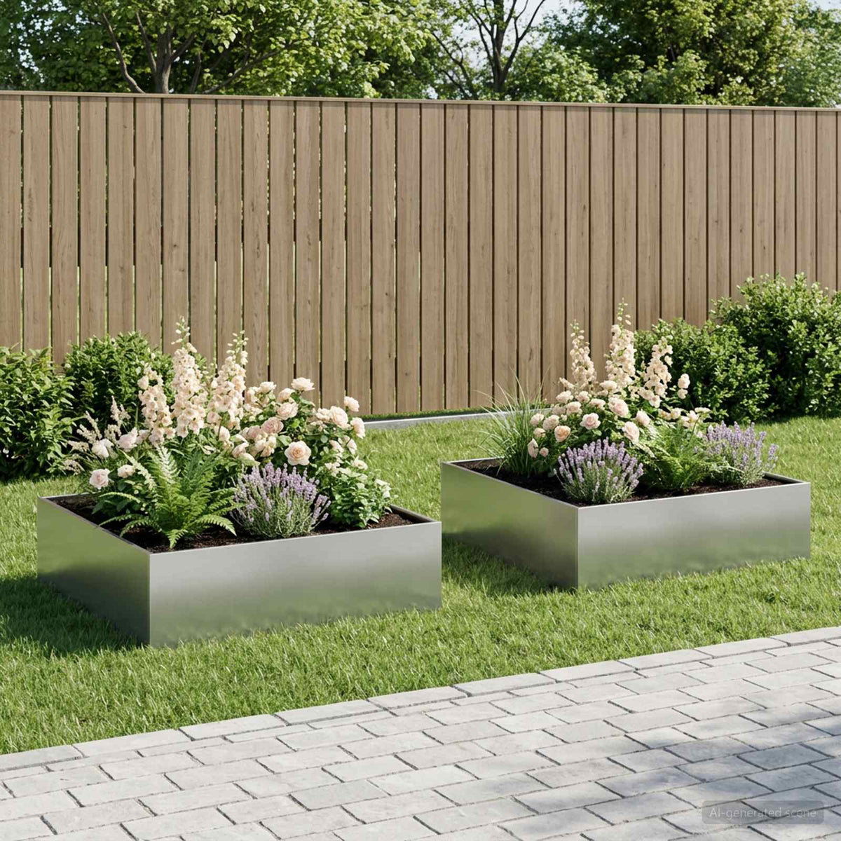 Planters 2 Pcs Corten Steel