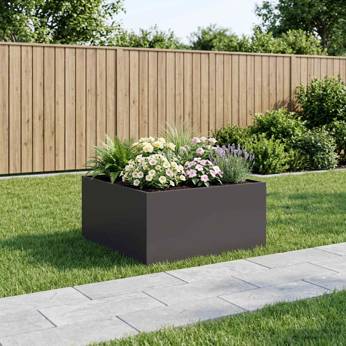 Planters 2 Pcs Corten Steel
