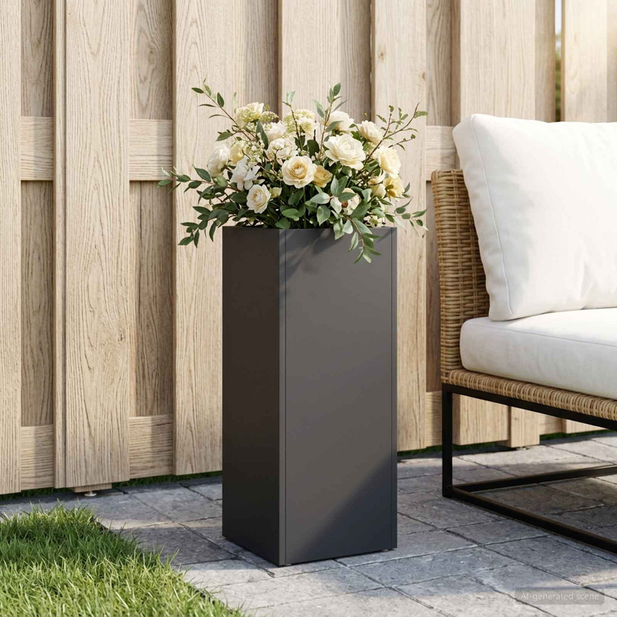 Planters 2 Pcs Corten Steel