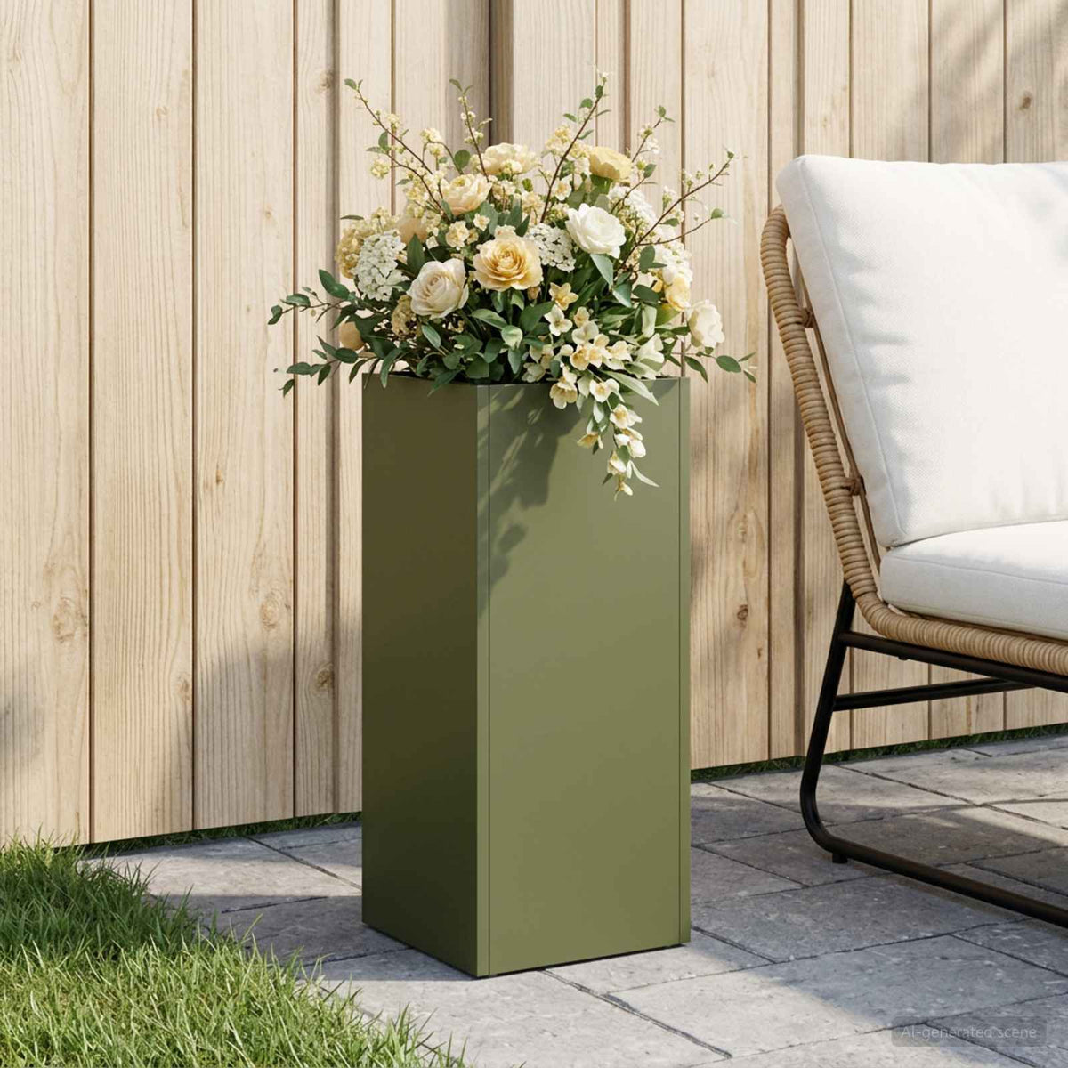 Planters 2 Pcs Corten Steel