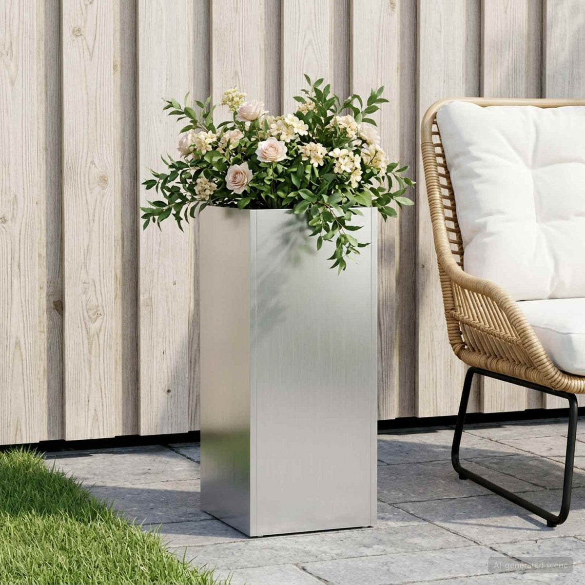 Planters 2 Pcs Corten Steel