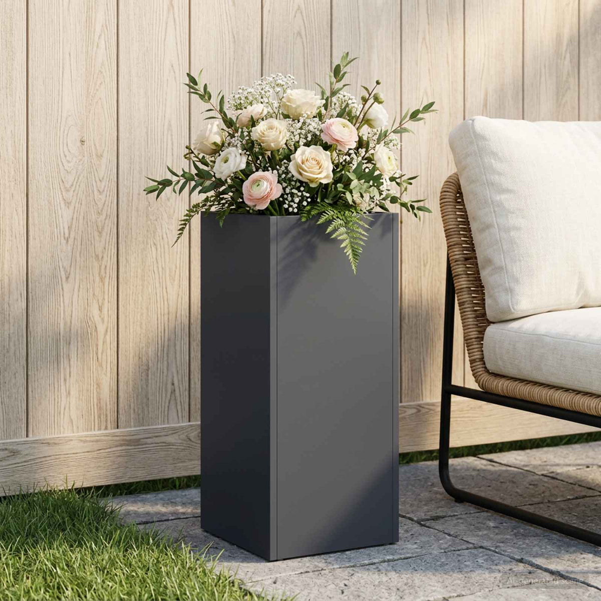 Planters 2 Pcs Corten Steel