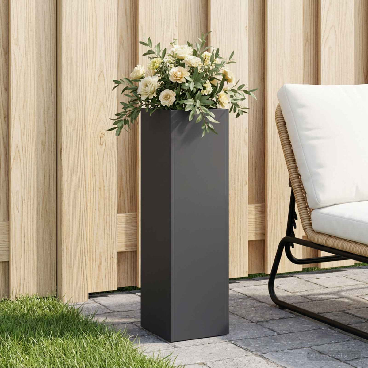 Planters 2 Pcs Corten Steel