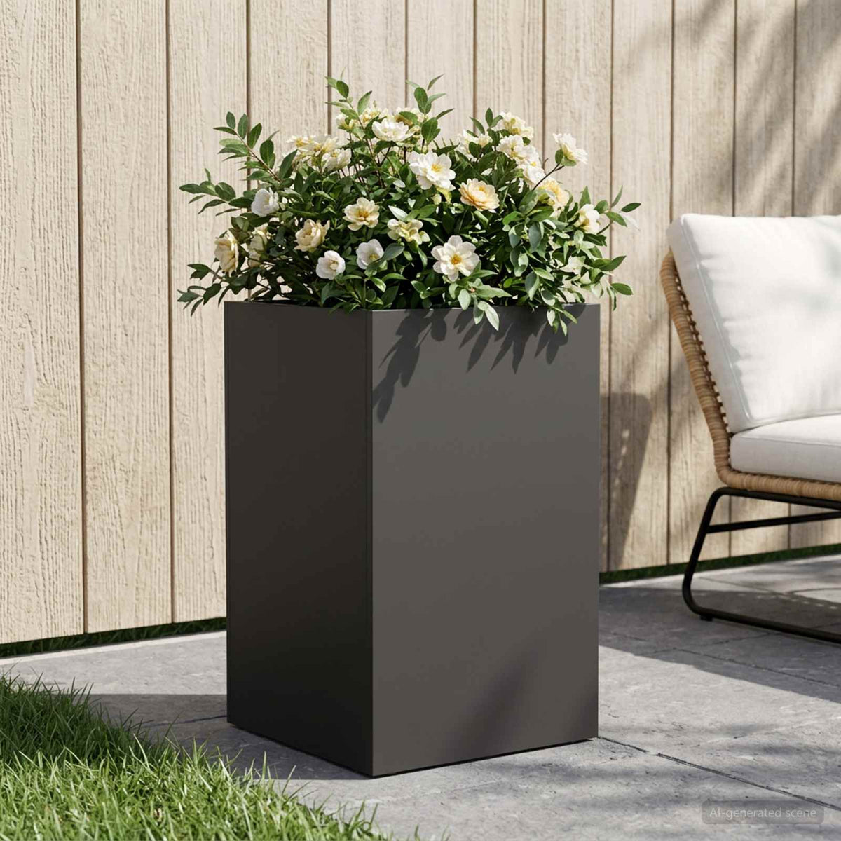 Planters 2 Pcs Corten Steel