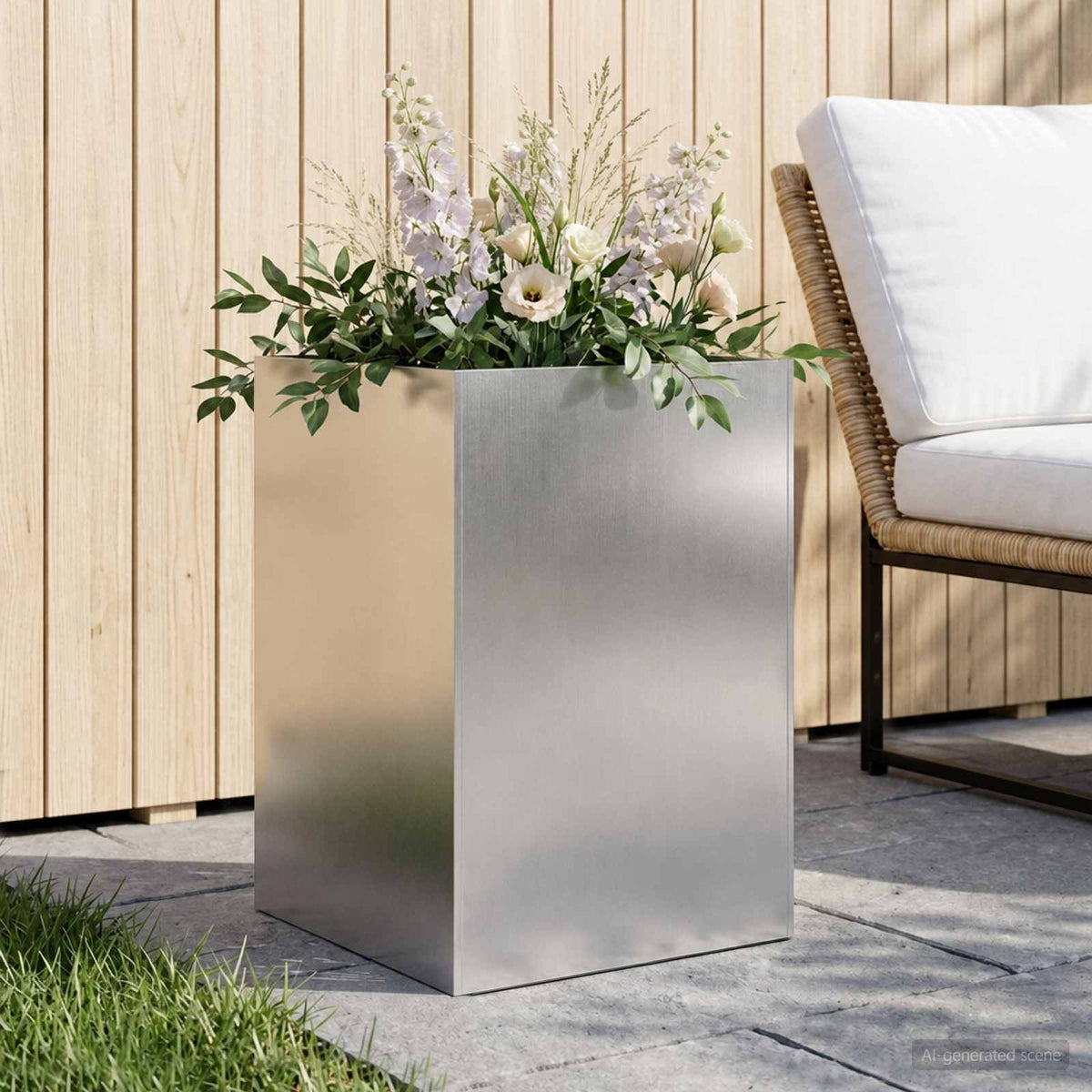 Planters 2 Pcs Corten Steel