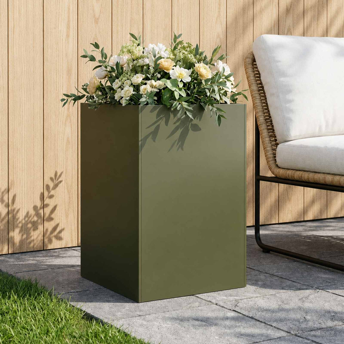 Planters 2 Pcs Corten Steel