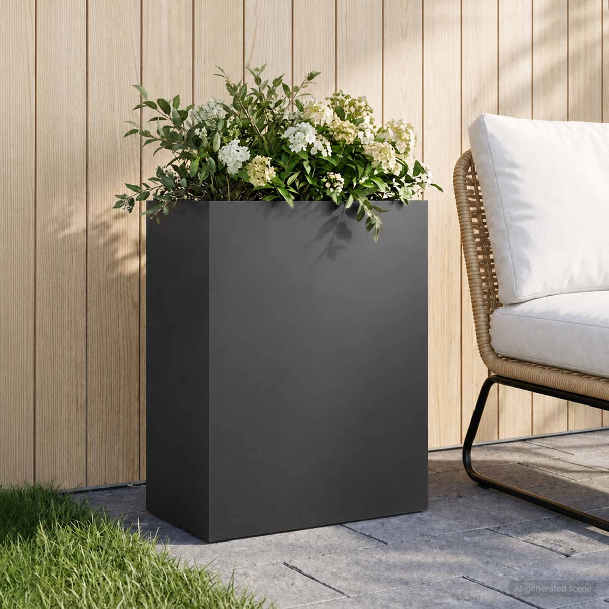 Planters 2 Pcs Corten Steel