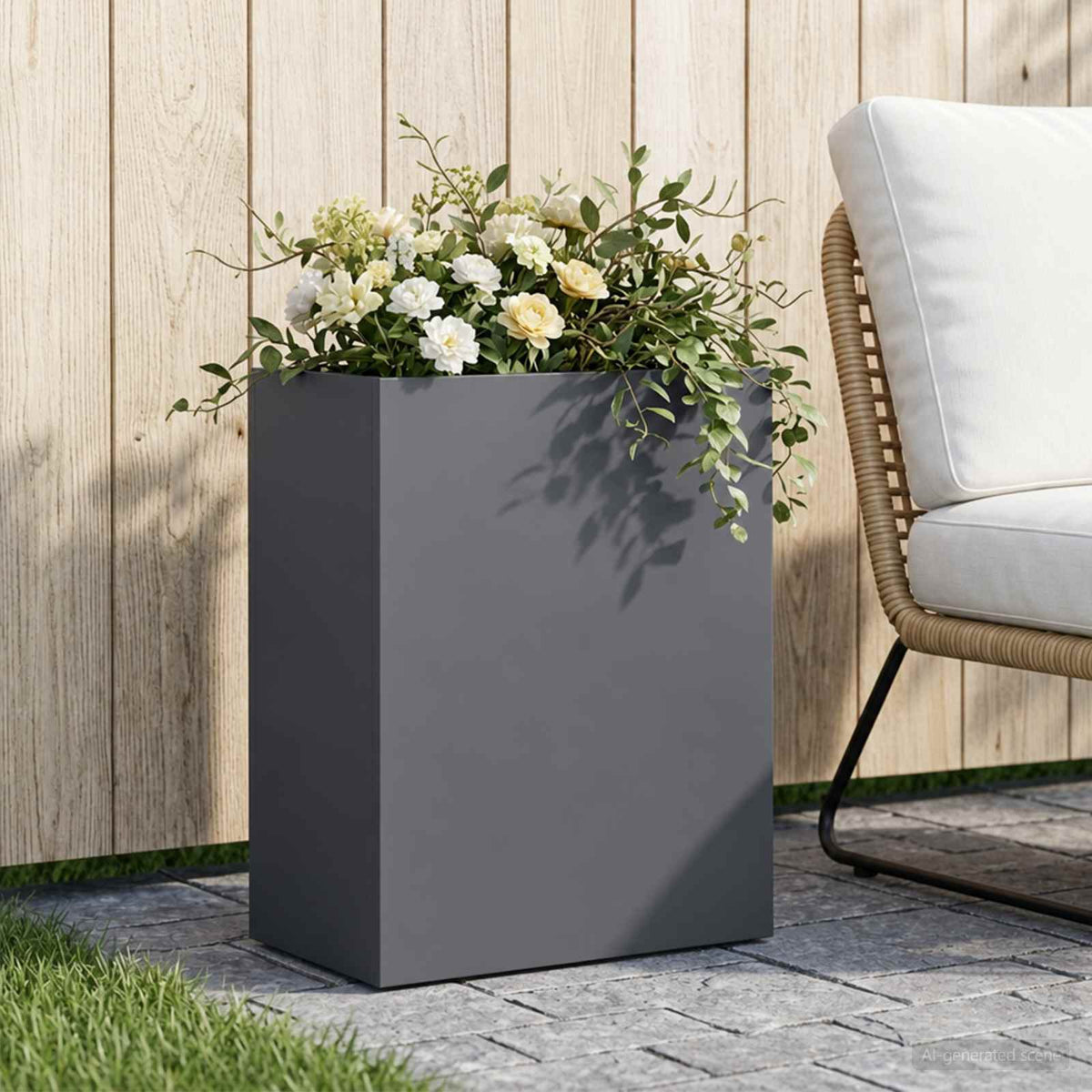 Planters 2 Pcs Corten Steel