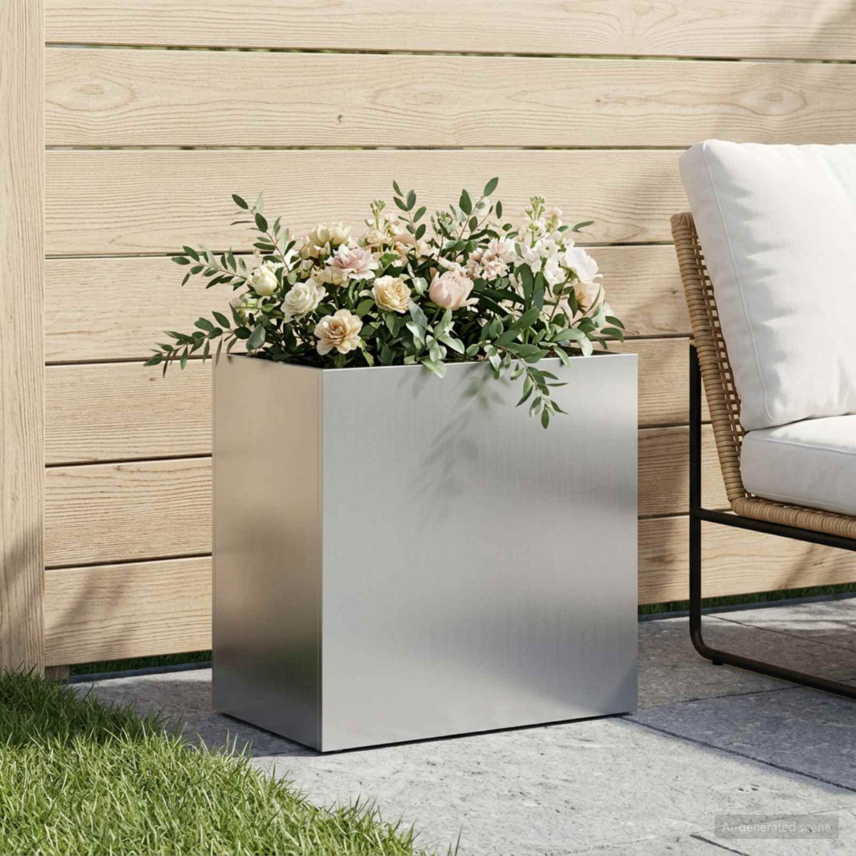 Planters 2 Pcs Corten Steel