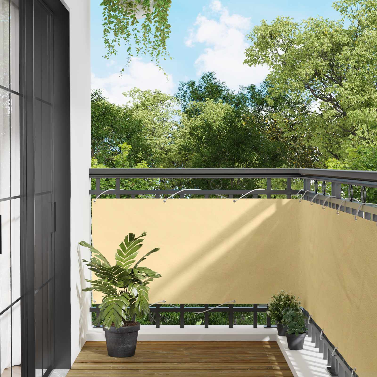 Balcony Screen Oxford Fabric