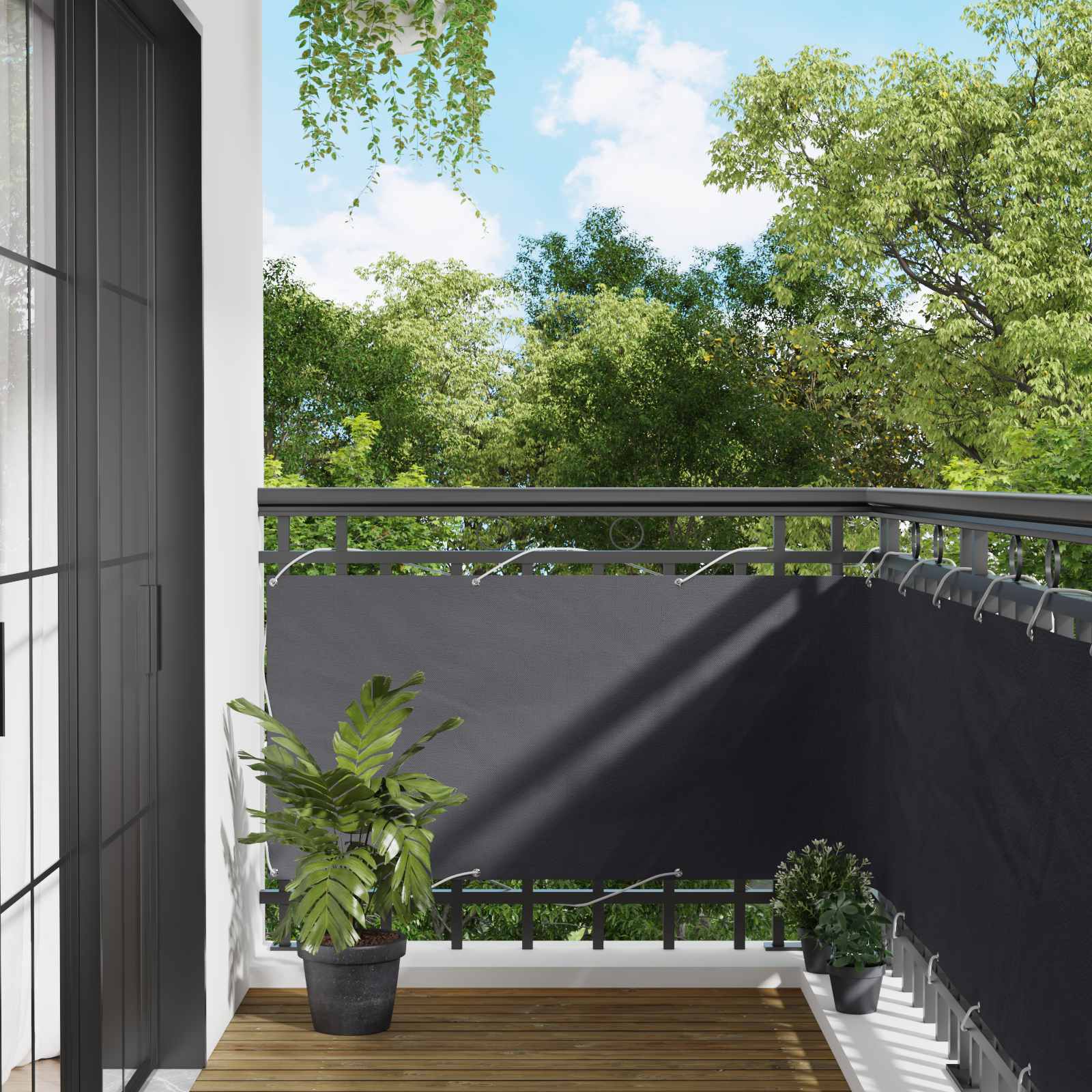 Balcony Screen Oxford Fabric