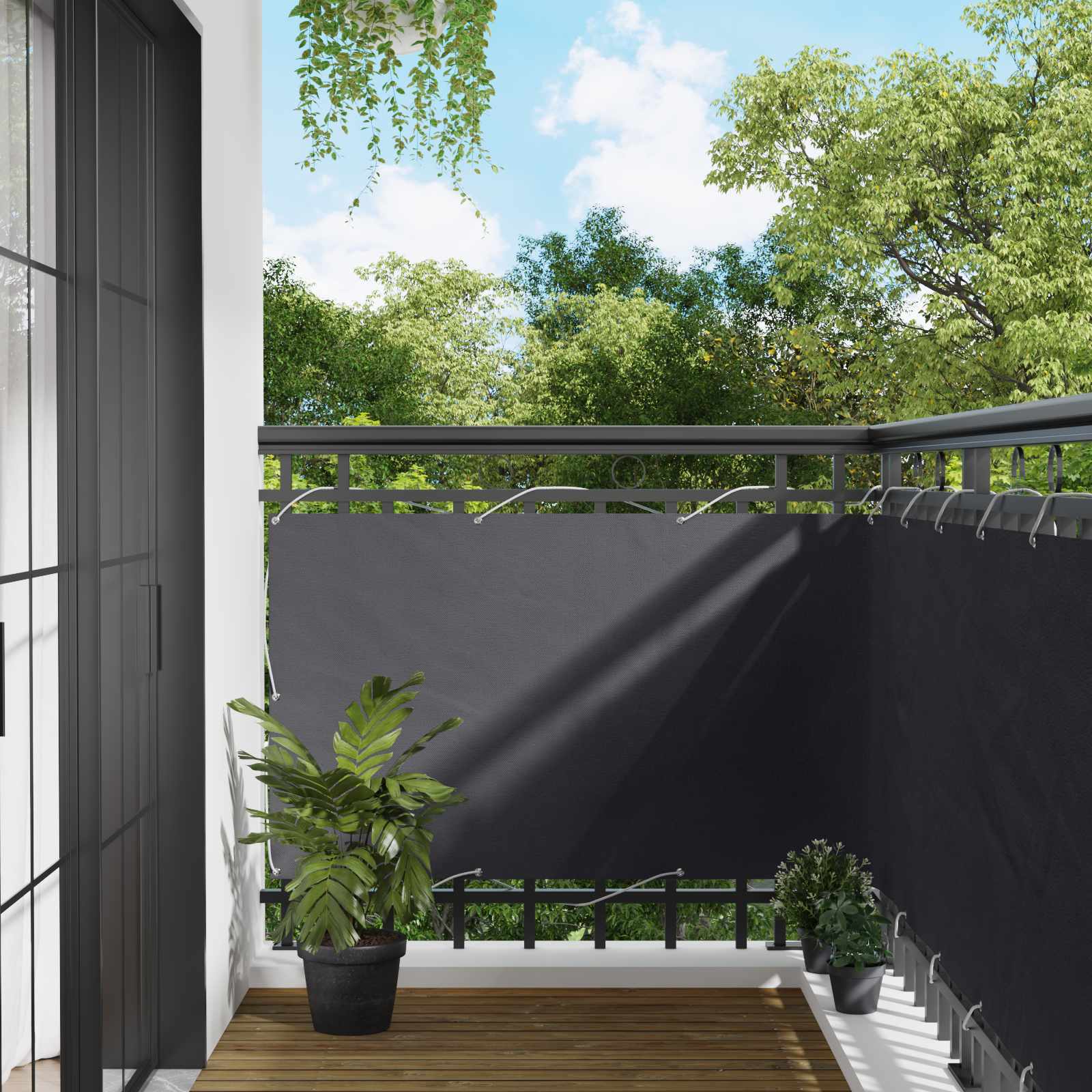 Balcony Screen Oxford Fabric