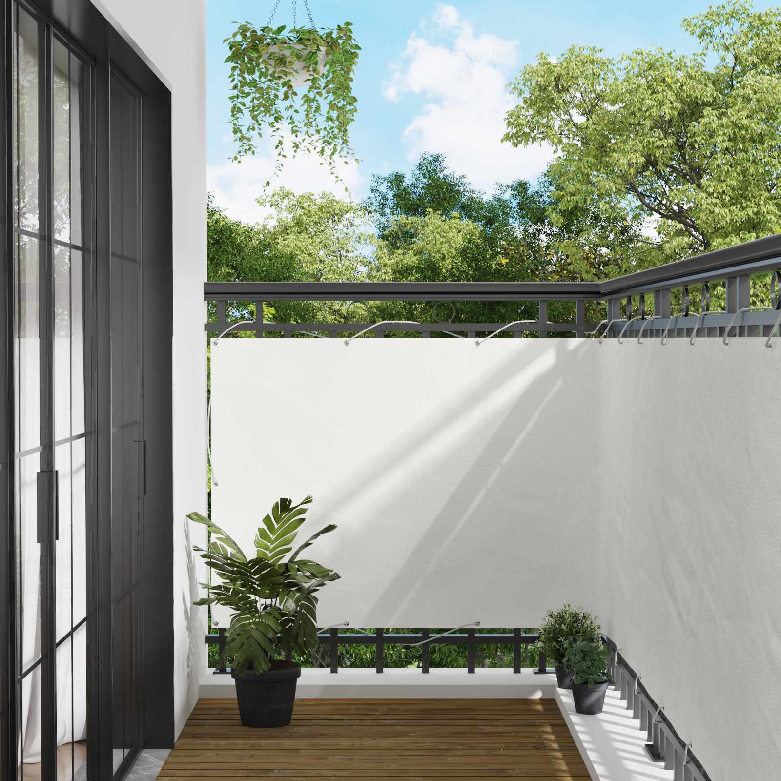 Balcony Screen Oxford Fabric