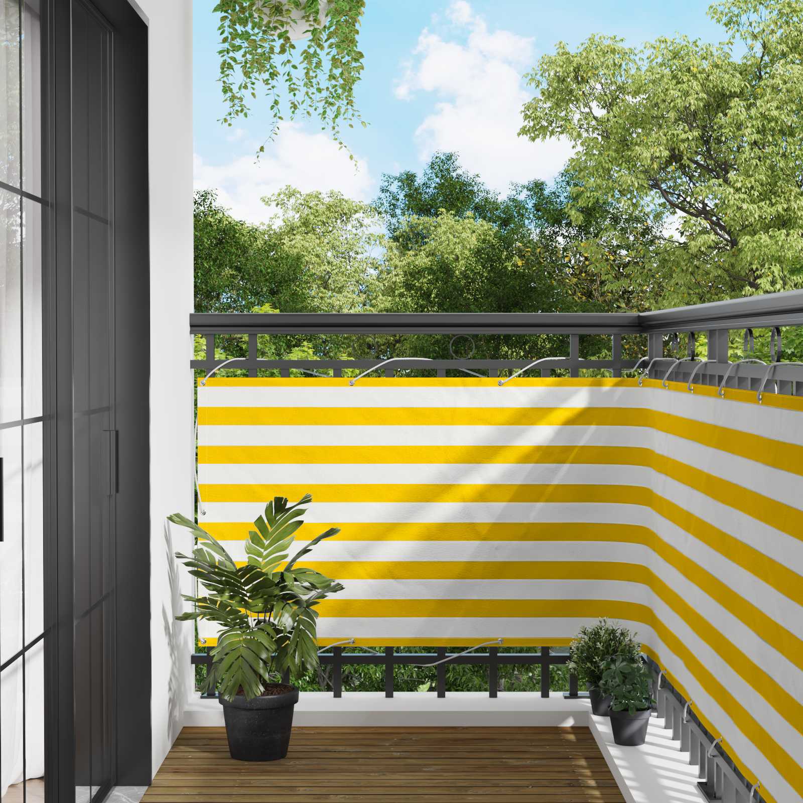 Balcony Screen Oxford Fabric