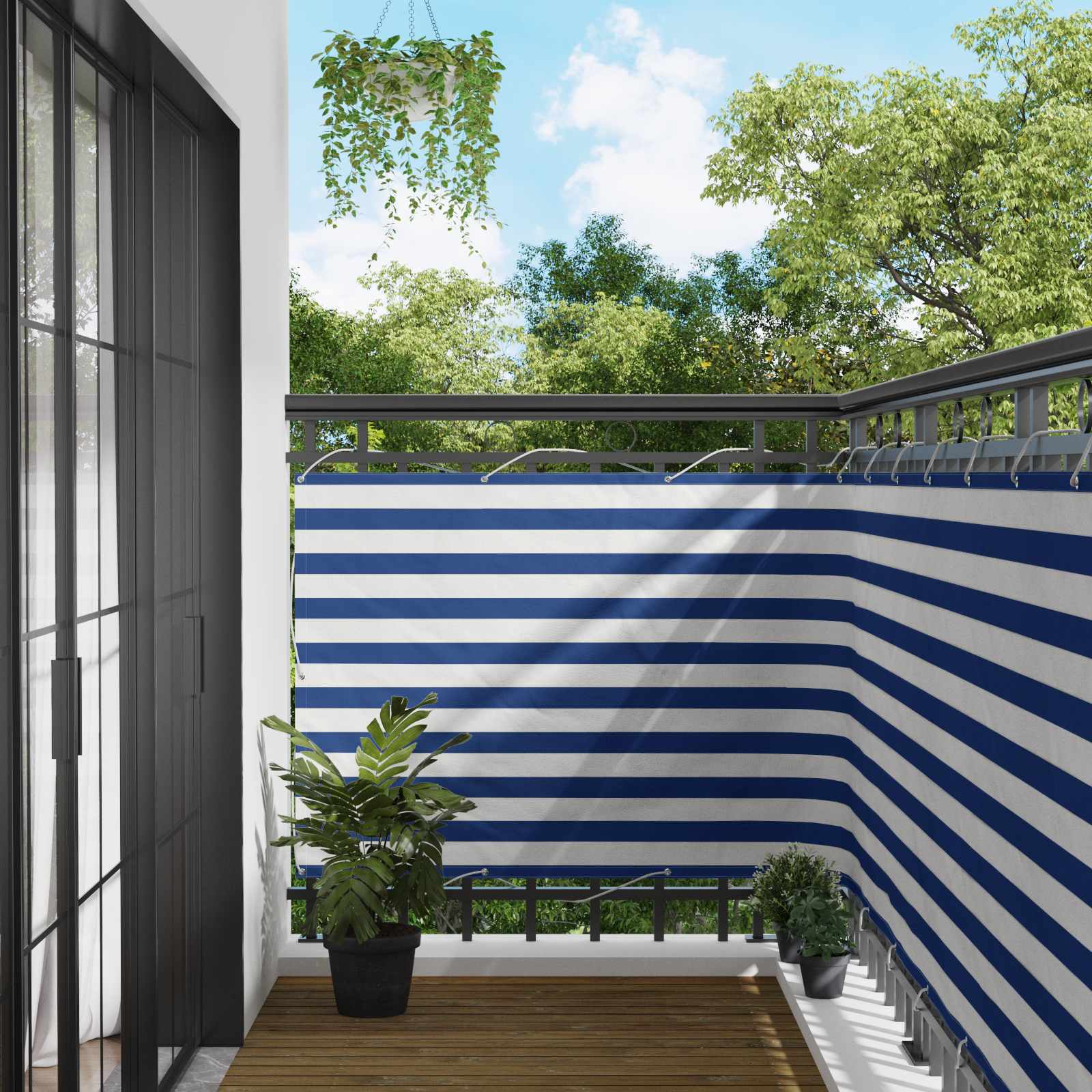 Balcony Screen Oxford Fabric