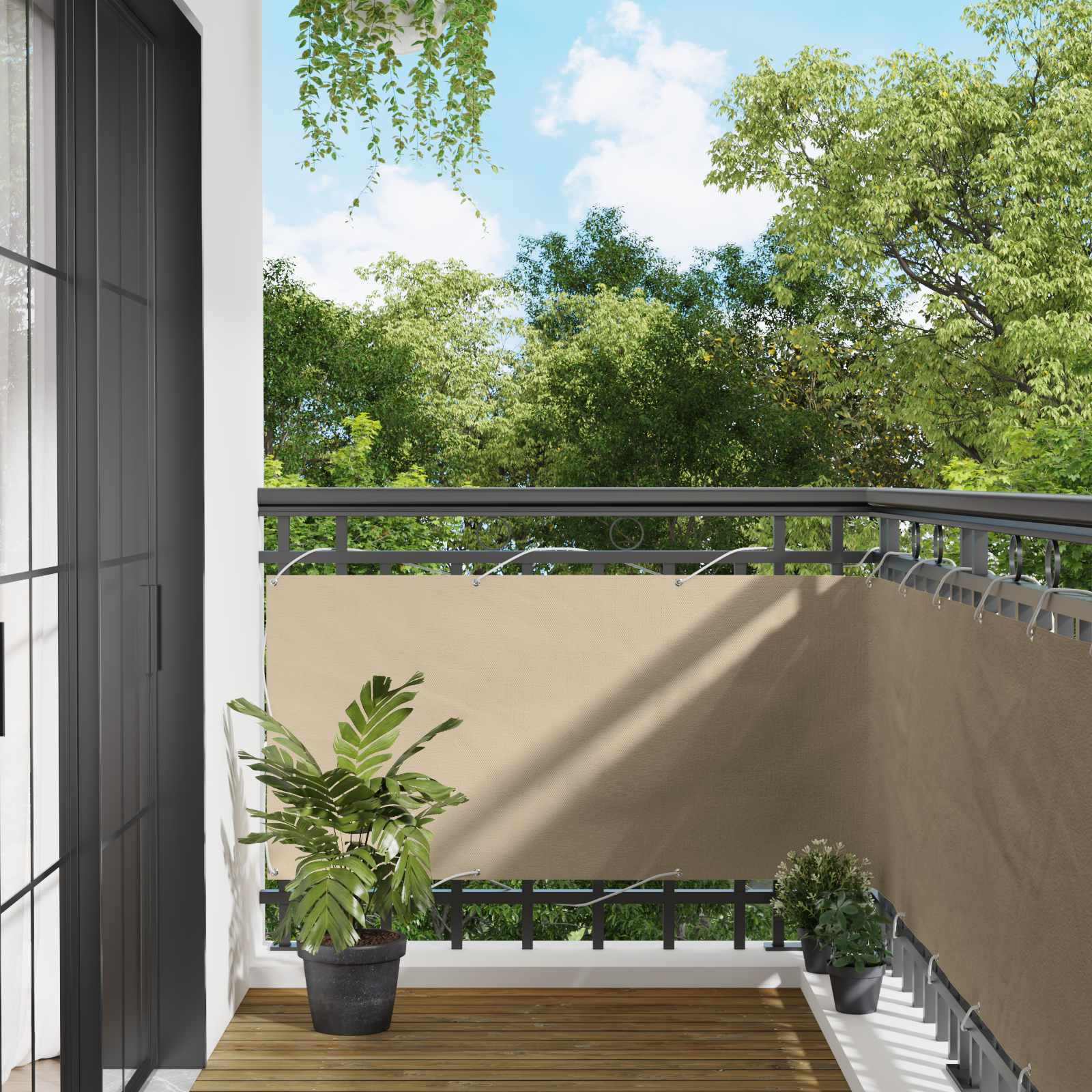 Balcony Screen Oxford Fabric