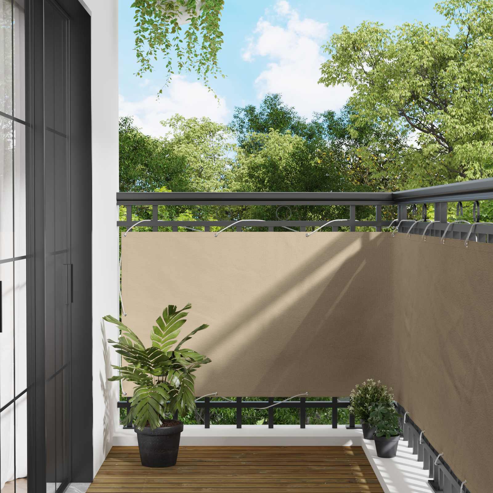 Balcony Screen Oxford Fabric