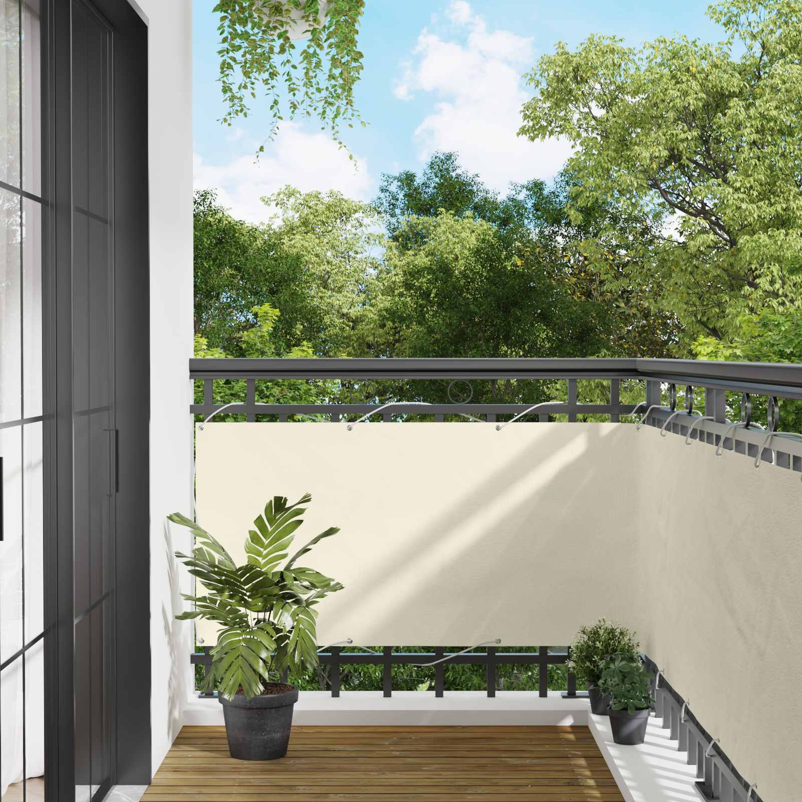 Balcony Screen Oxford Fabric