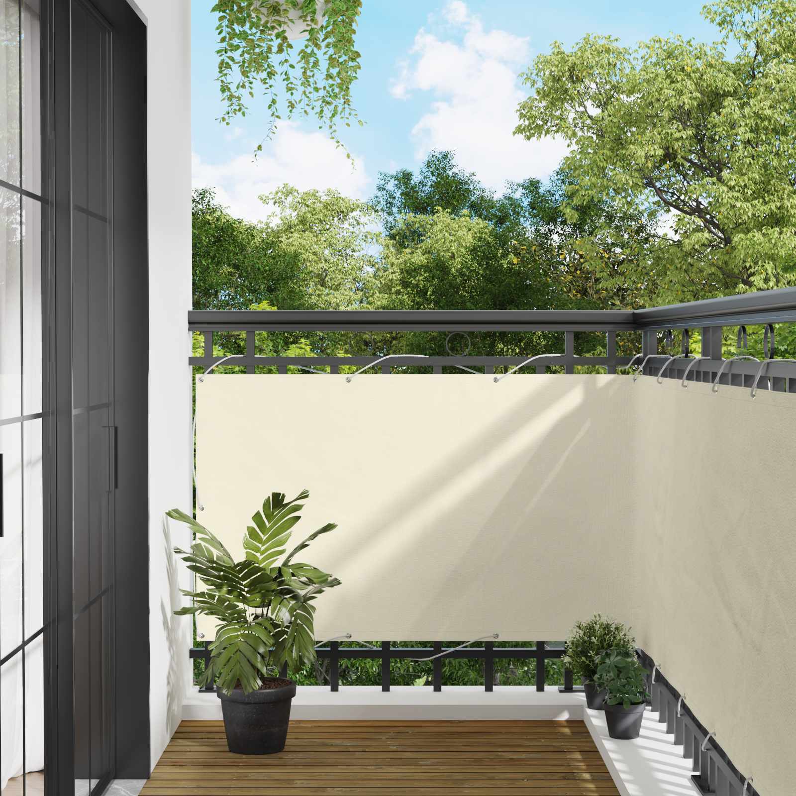 Balcony Screen Oxford Fabric
