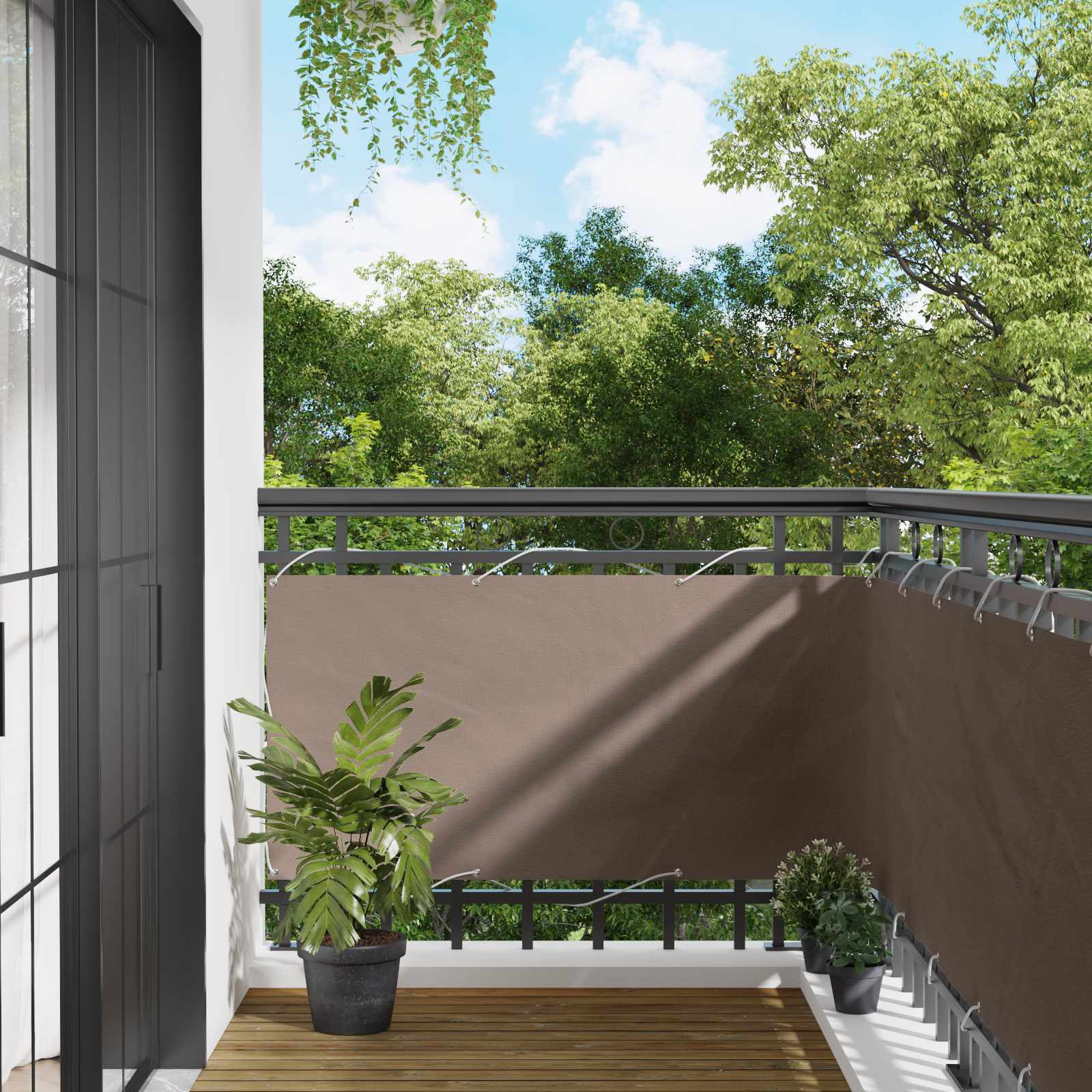 Balcony Screen Oxford Fabric