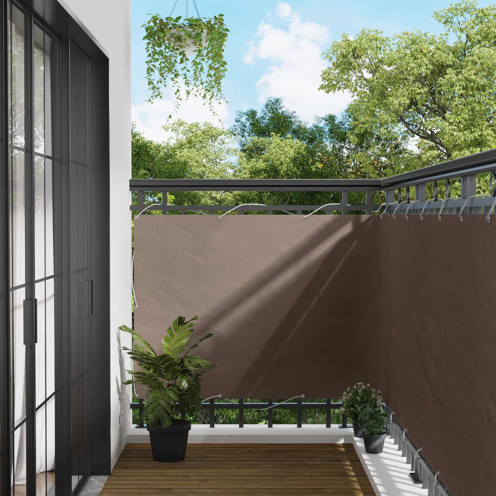Balcony Screen Oxford Fabric