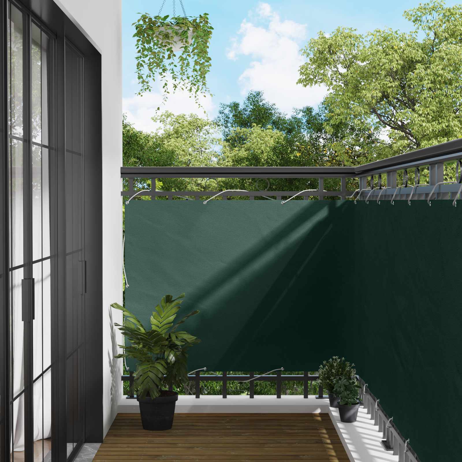 Balcony Screen Oxford Fabric