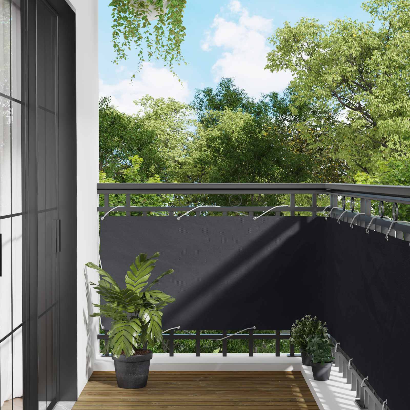 Balcony Screen Oxford Fabric