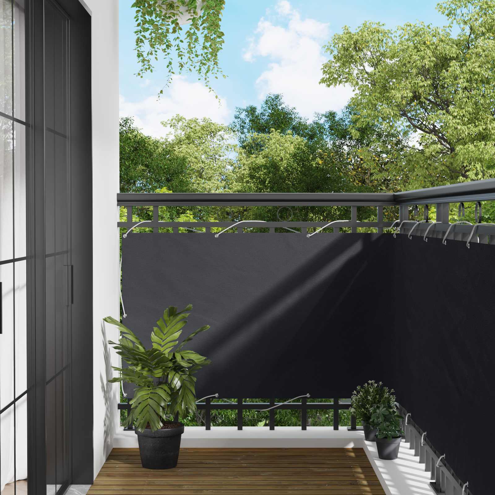 Balcony Screen Oxford Fabric