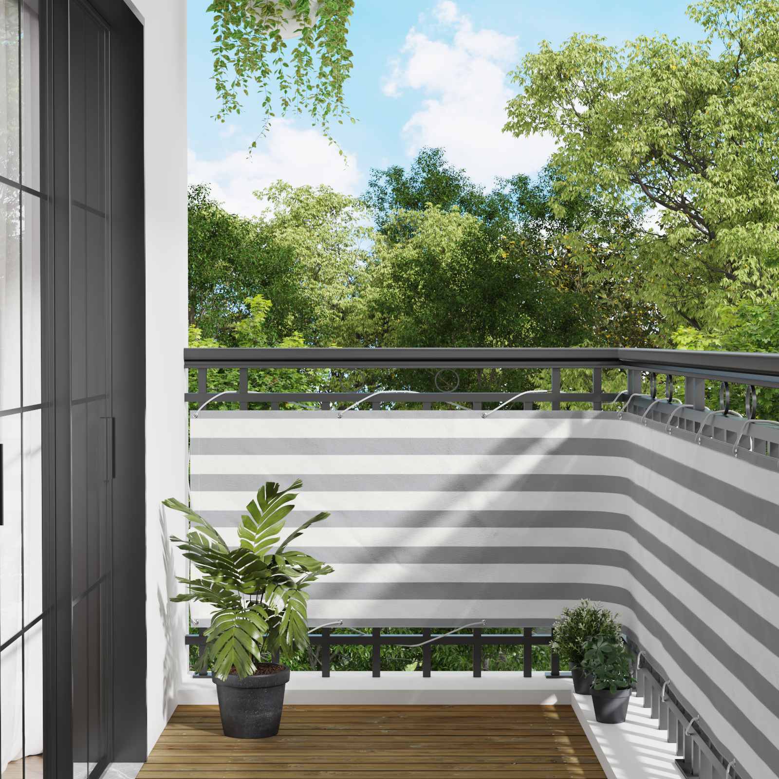 Balcony Screen Oxford Fabric