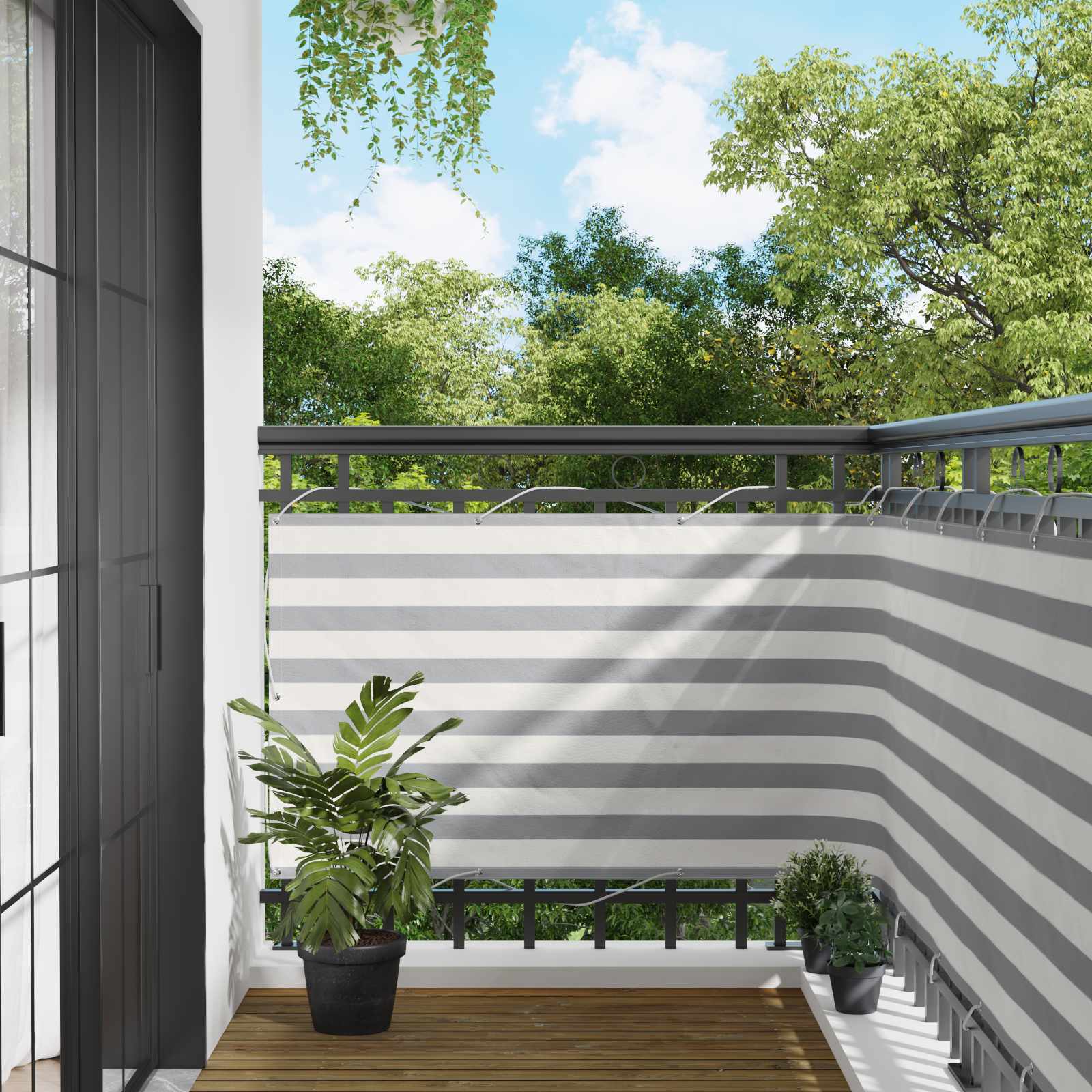 Balcony Screen Oxford Fabric