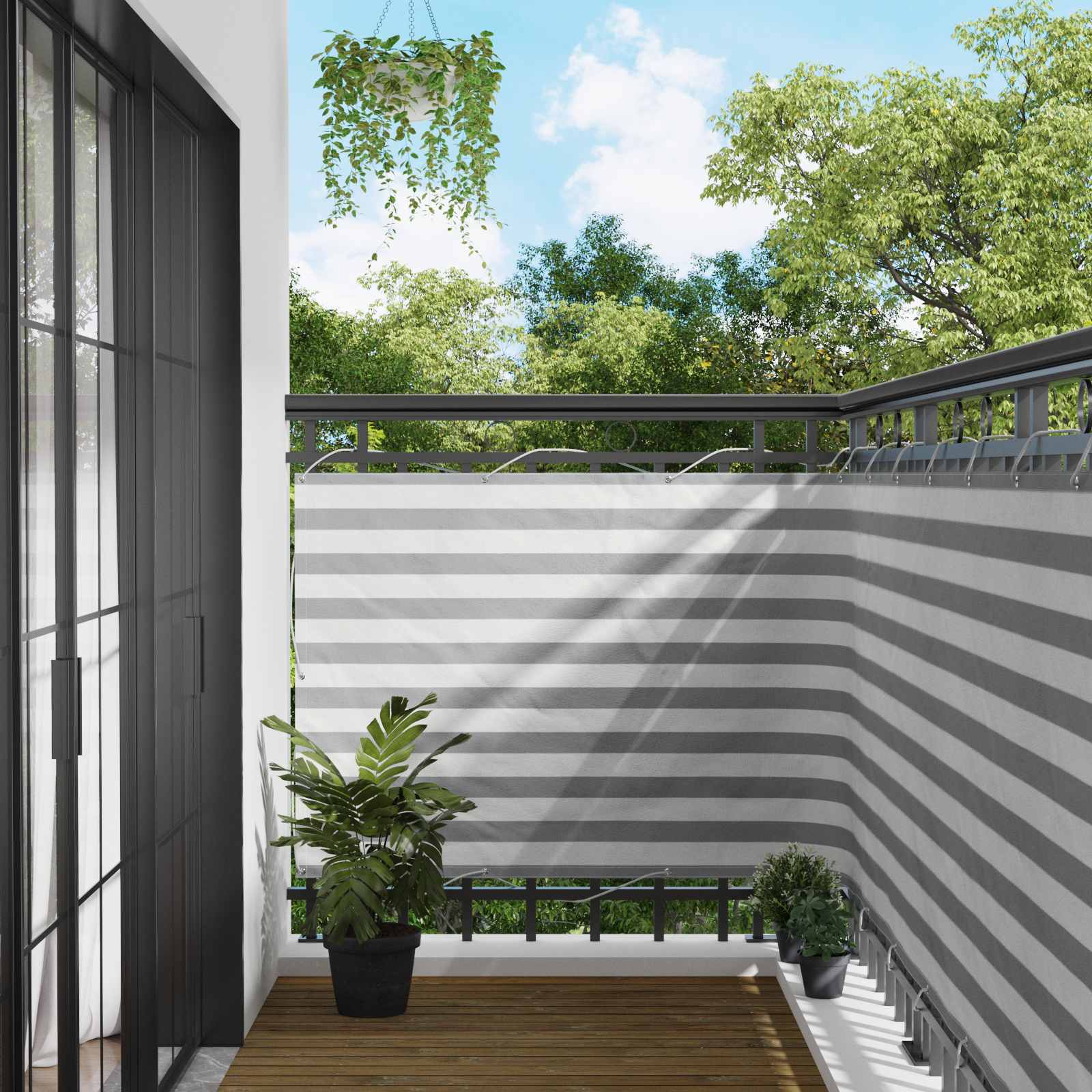 Balcony Screen Oxford Fabric