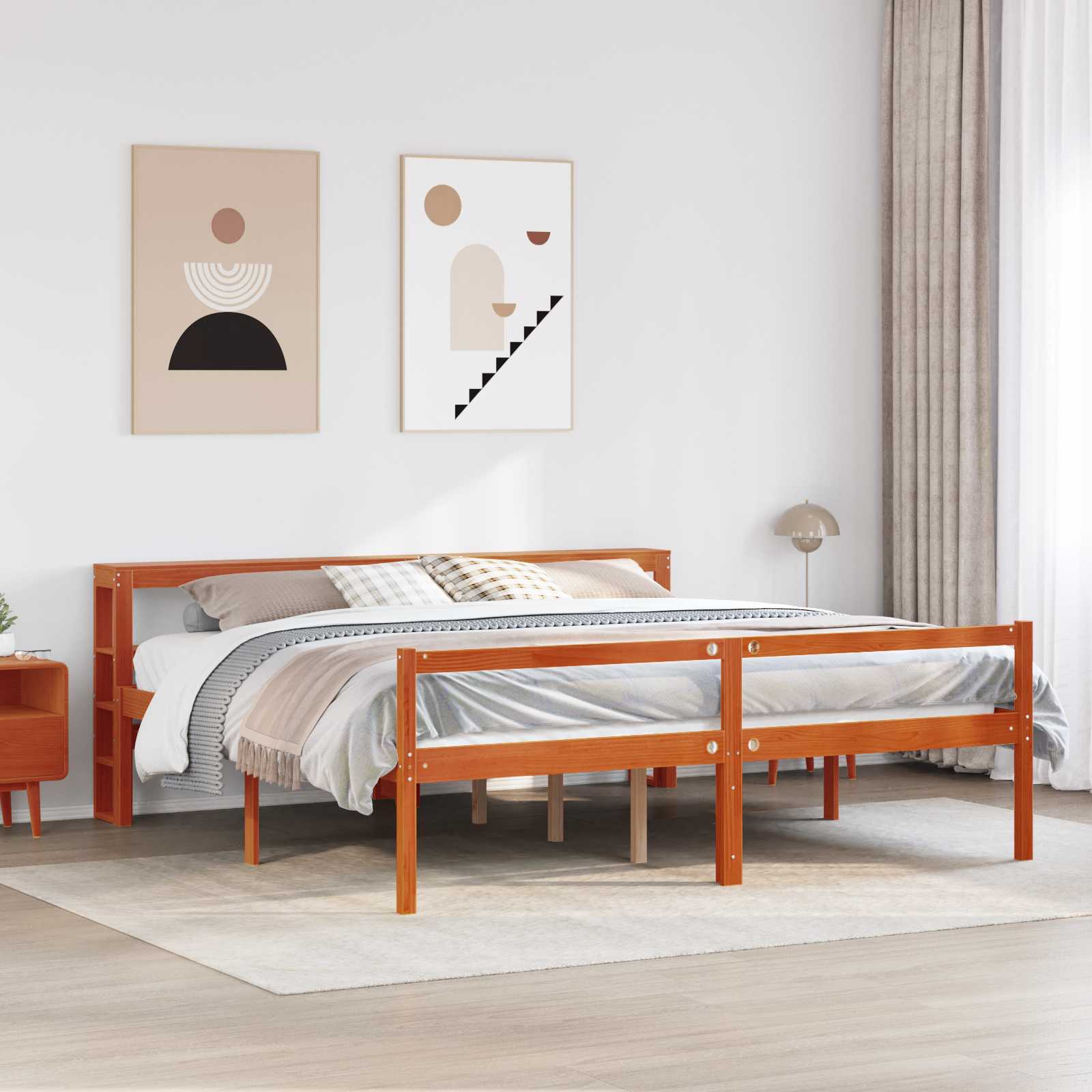 Bed Frame With Headboard Without Mattress