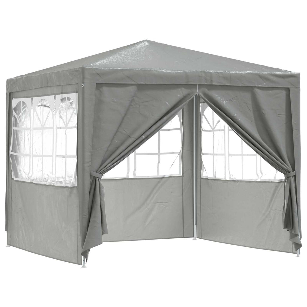 Gazebo Professional Party Tent Marquee Sidewalls 90Gsm Waterproof Blue White 200