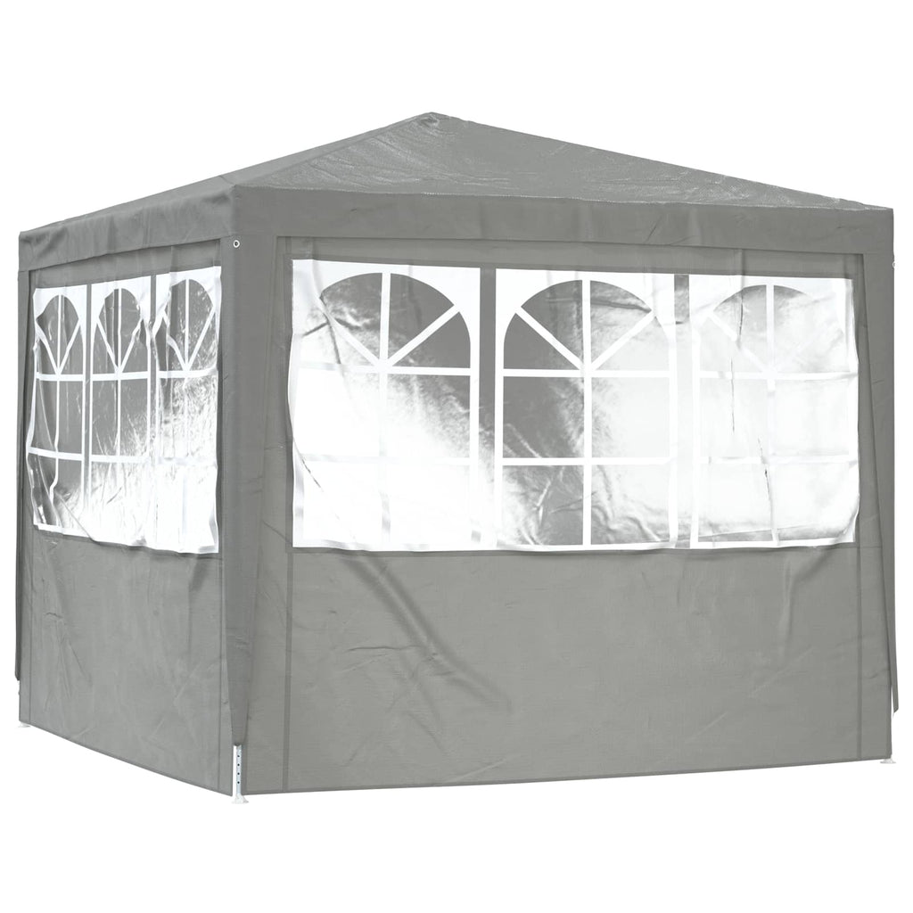 Gazebo Professional Party Tent Marquee Sidewalls 90Gsm Waterproof Blue White 200