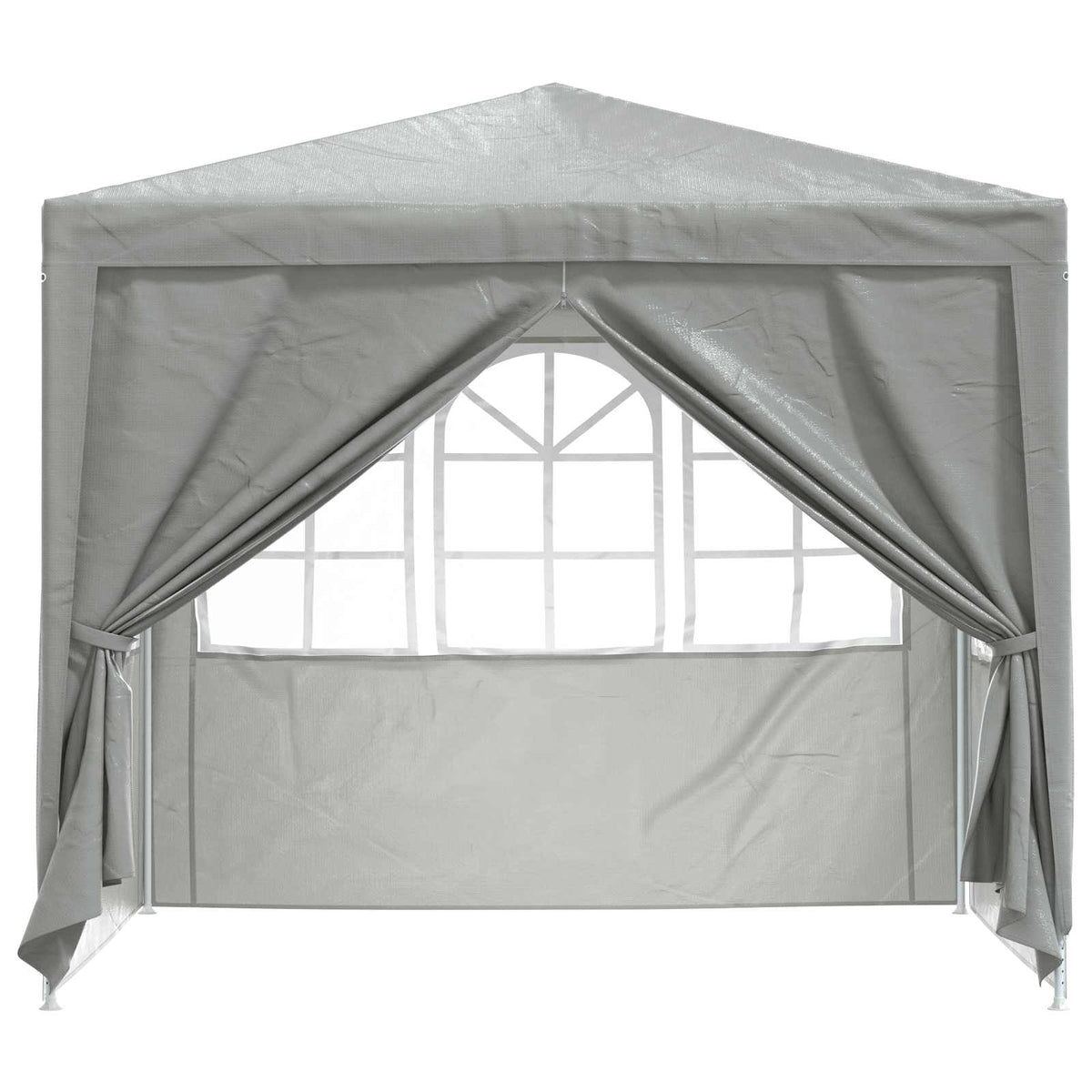 Gazebo Professional Party Tent Marquee Sidewalls 90Gsm Waterproof Blue White 200