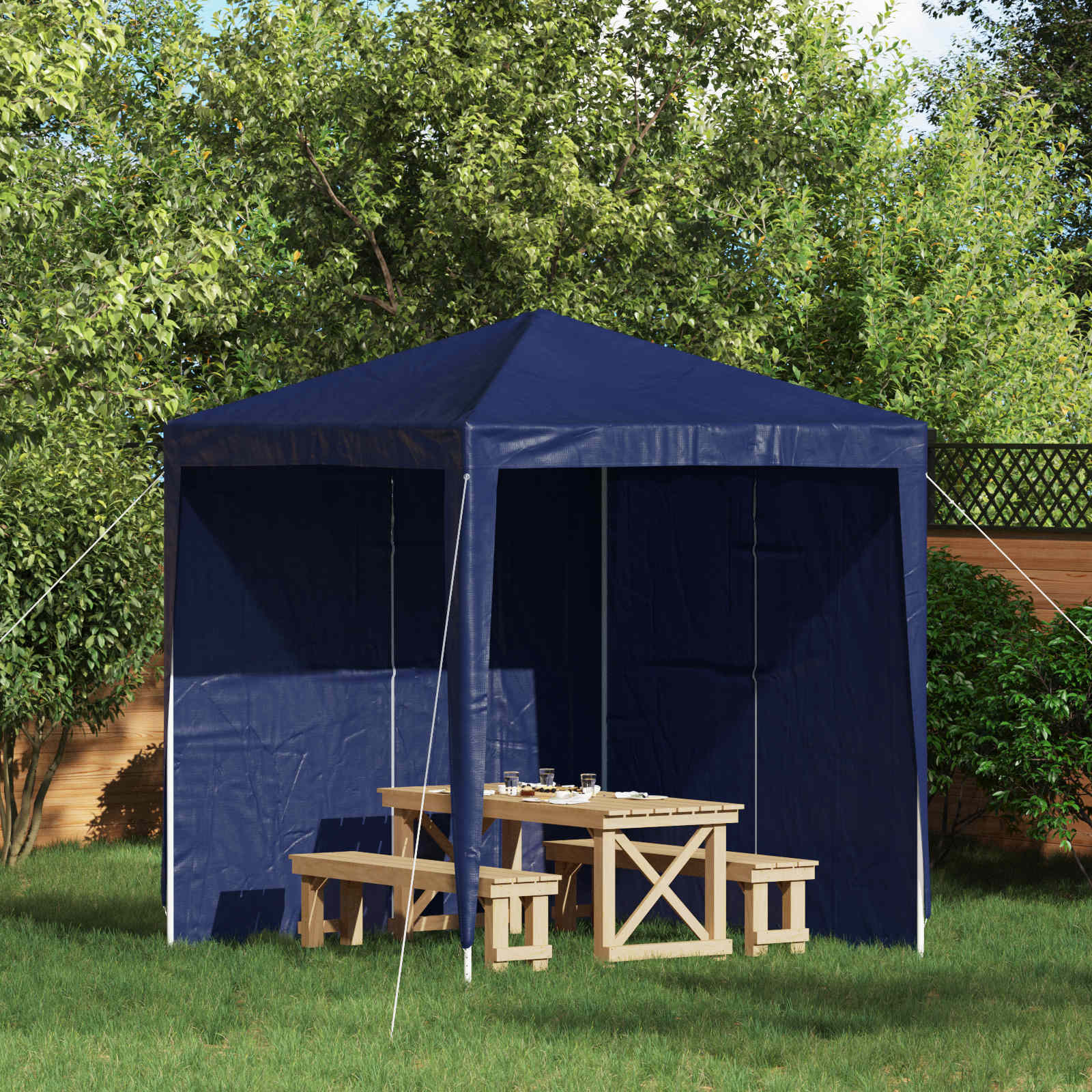 Party Tent Sidewall 2 Pcs Pe And Steel