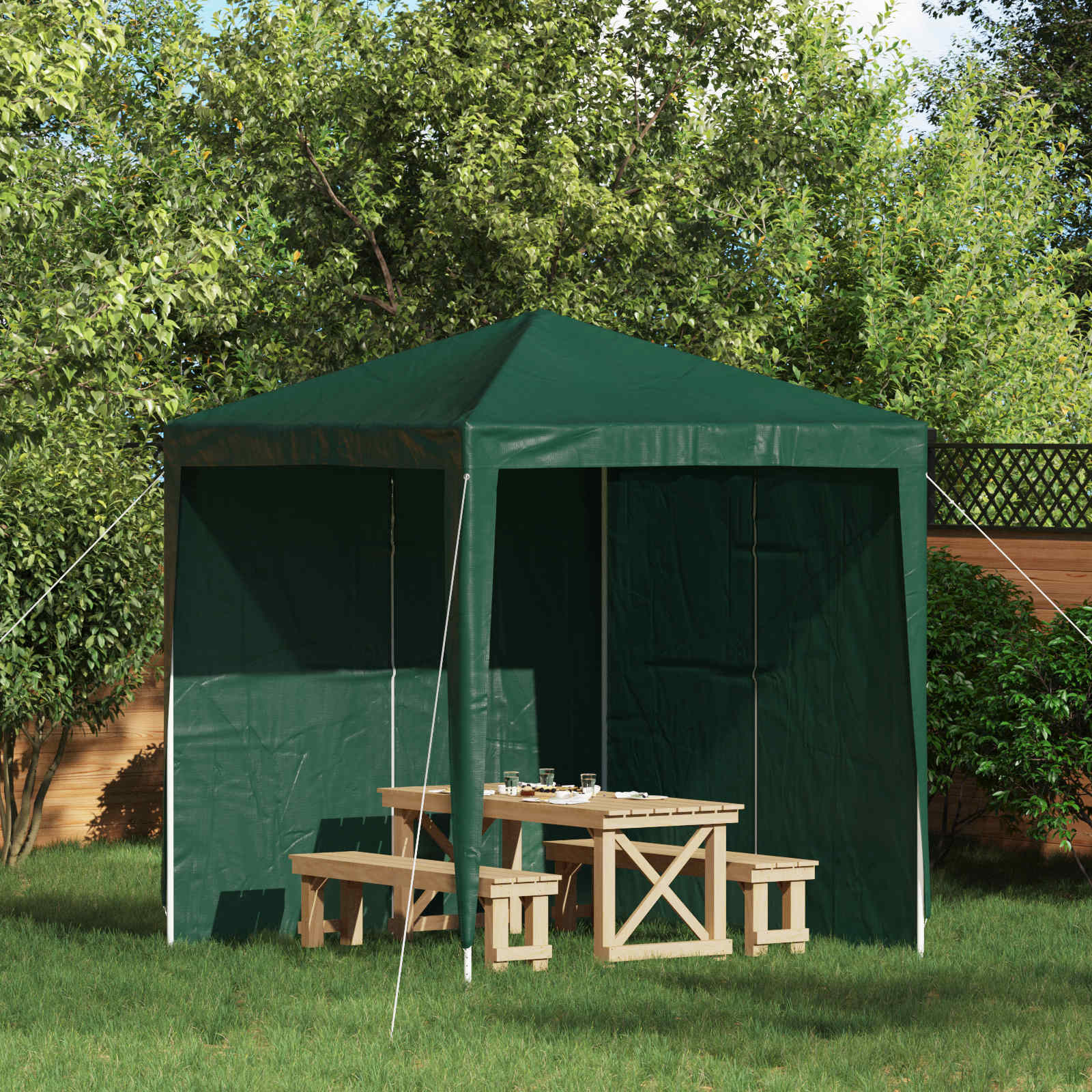 Party Tent Sidewall 2 Pcs Pe And Steel