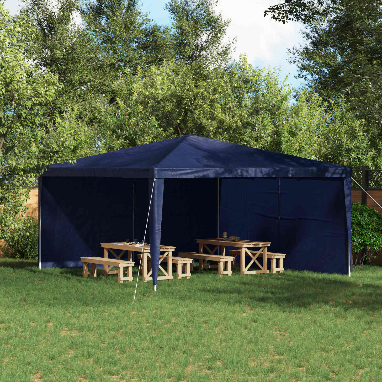 Party Tent Sidewall 2 Pcs Pe And Steel