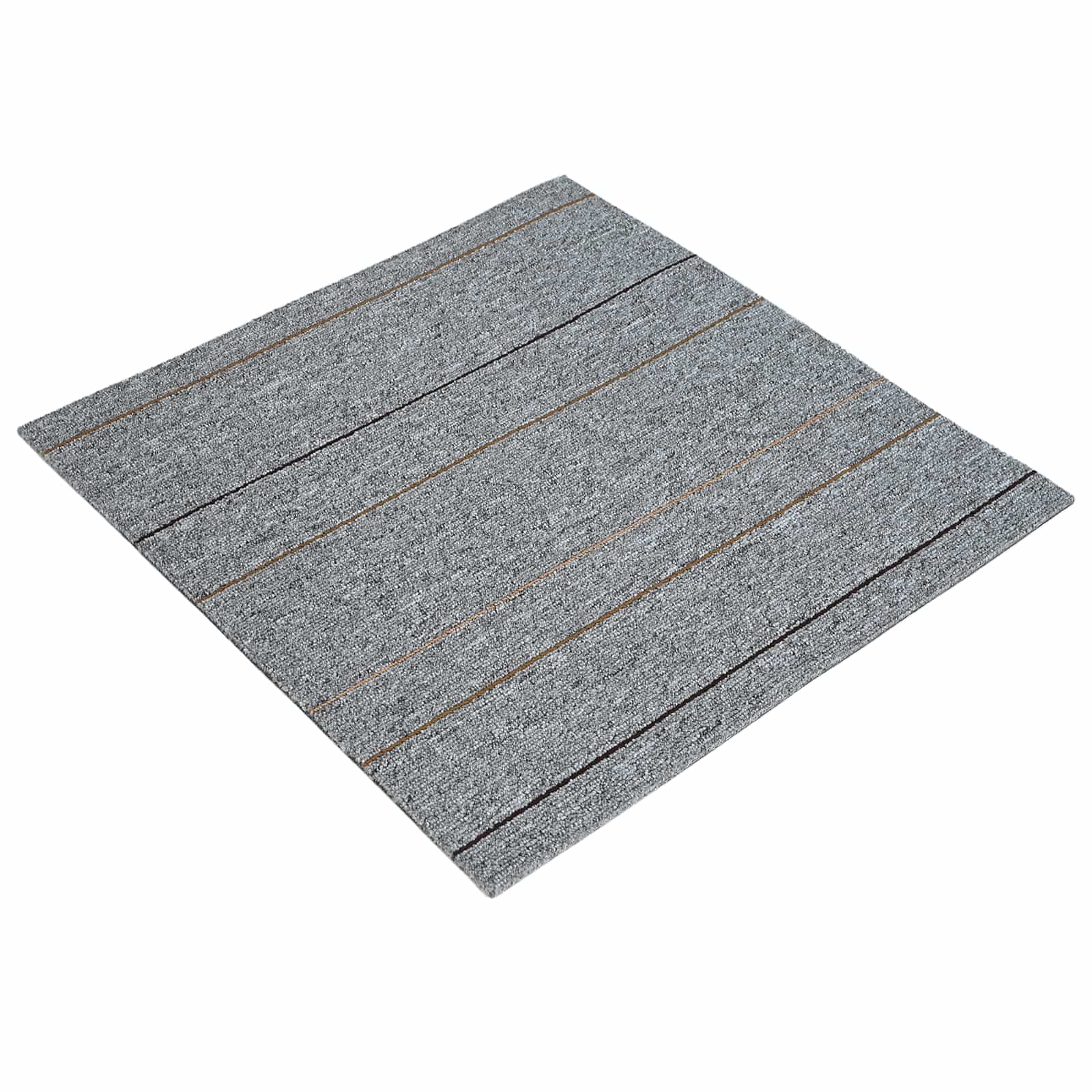 Carpet Tile 50 X 50 Cm 4 Pcs Pp And Bitumen
