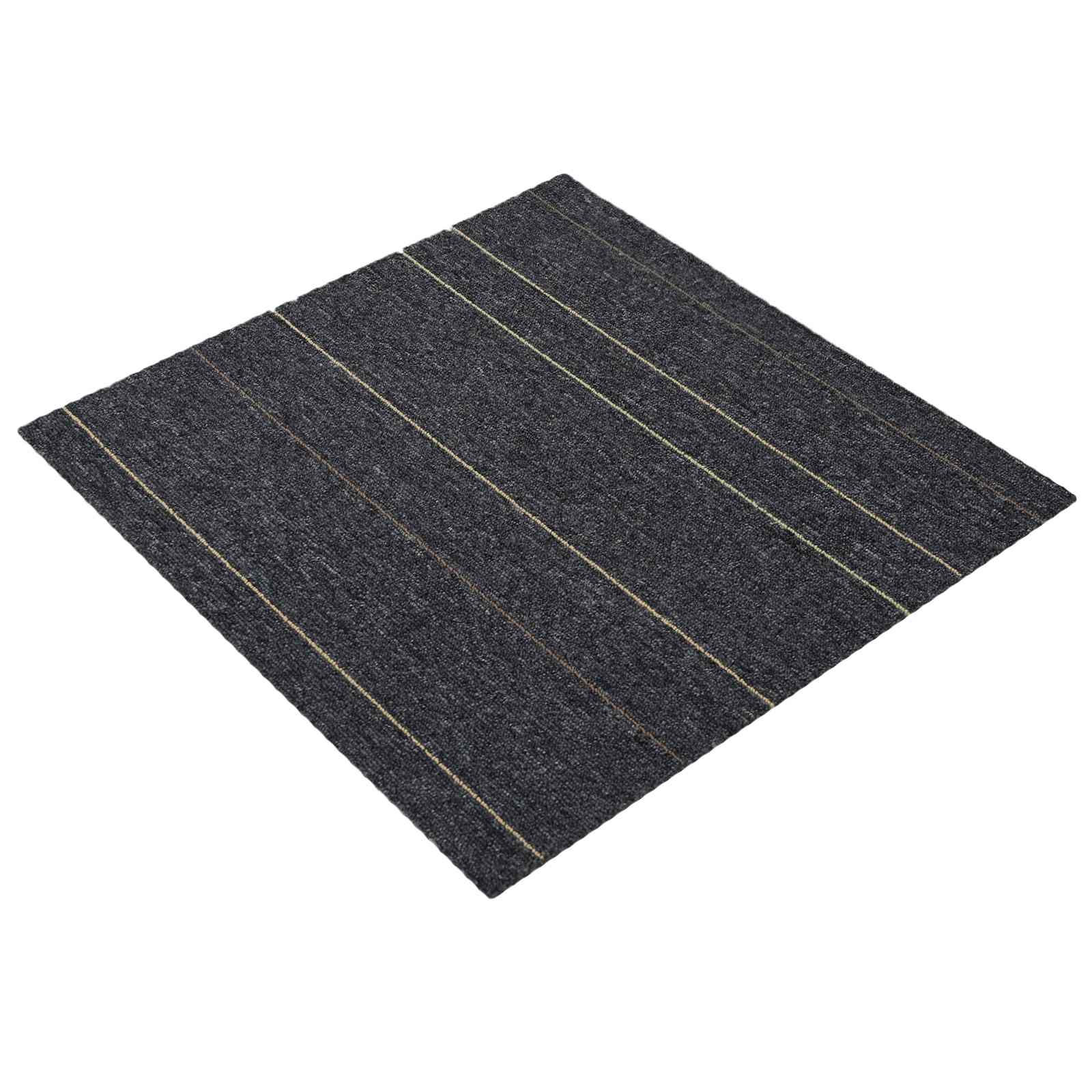 Carpet Tile 50 X 50 Cm 4 Pcs Pp And Bitumen
