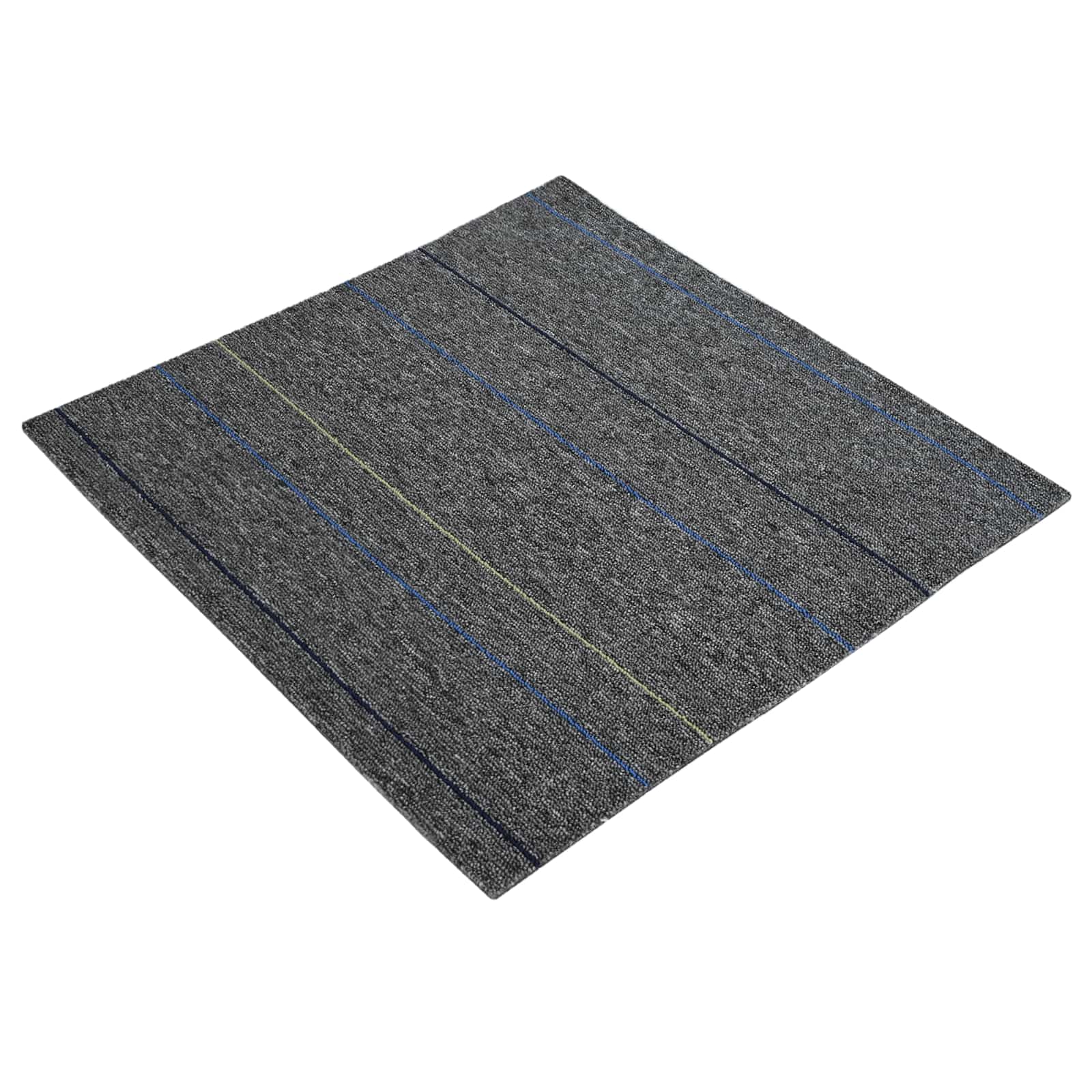 Carpet Tile 50 X 50 Cm 4 Pcs Pp And Bitumen
