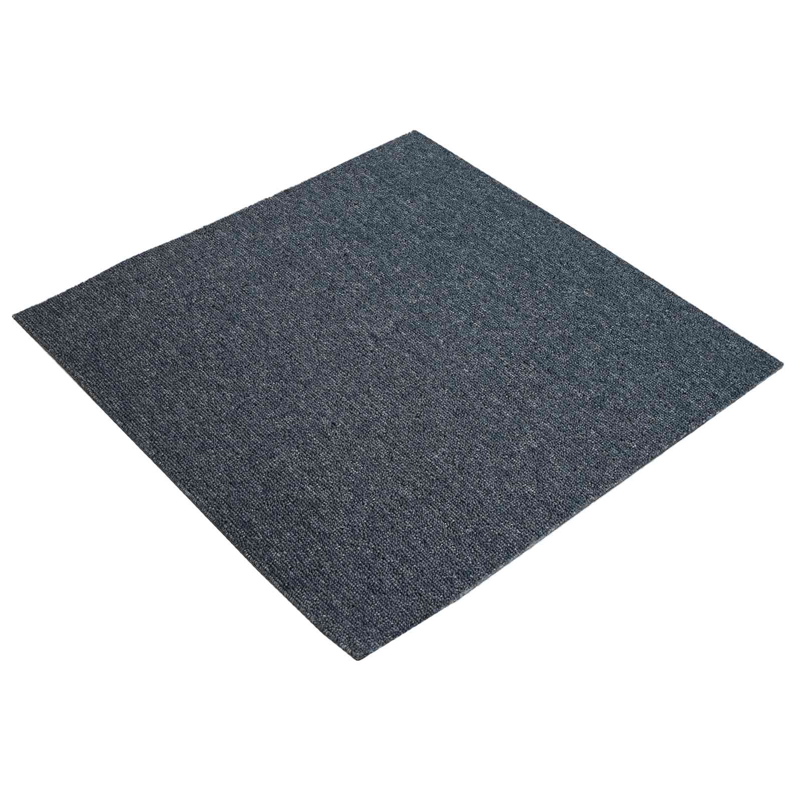 Carpet Tile 50 X 50 Cm 4 Pcs Pp And Bitumen