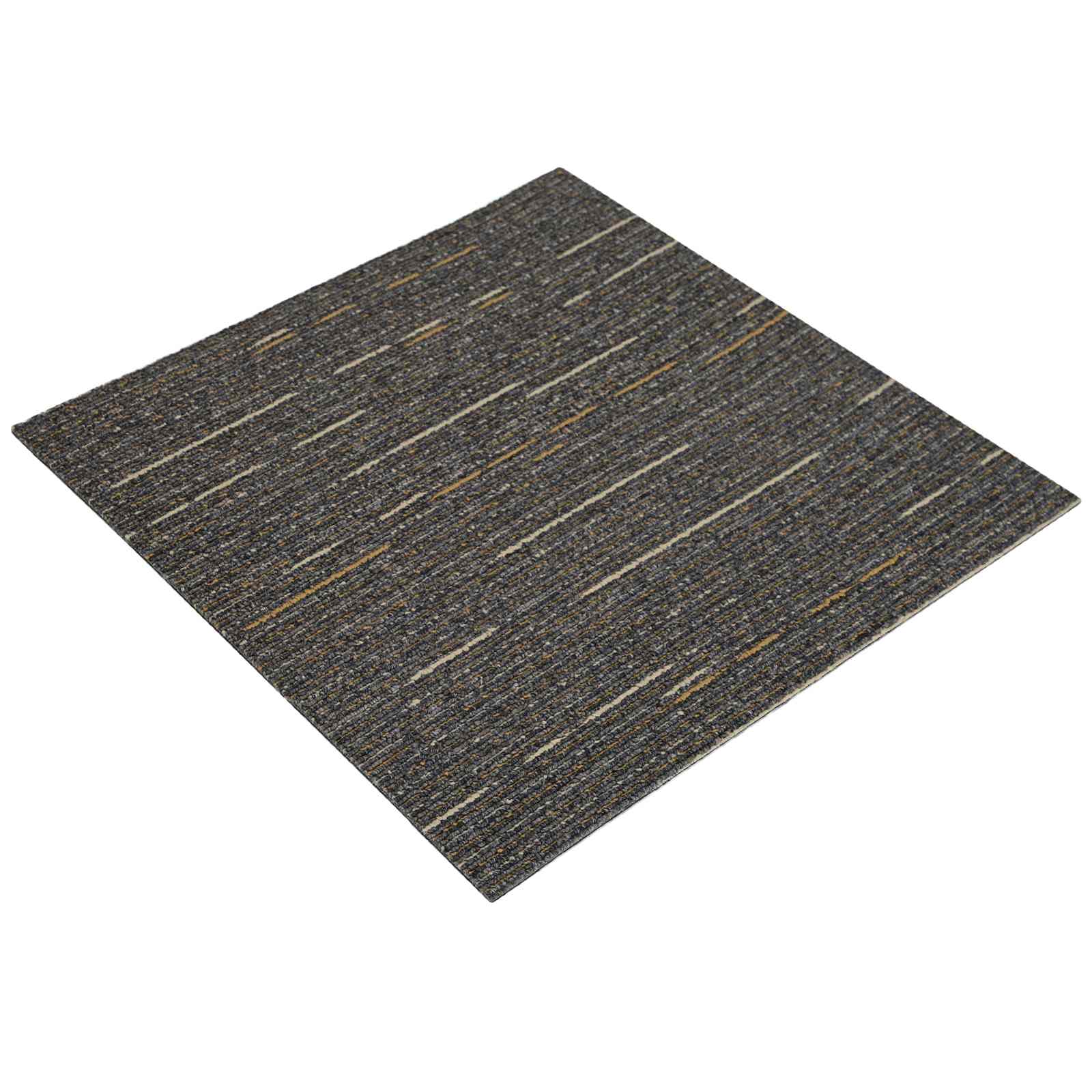 Carpet Tile 50 X 50 Cm 4 Pcs Pp And Bitumen