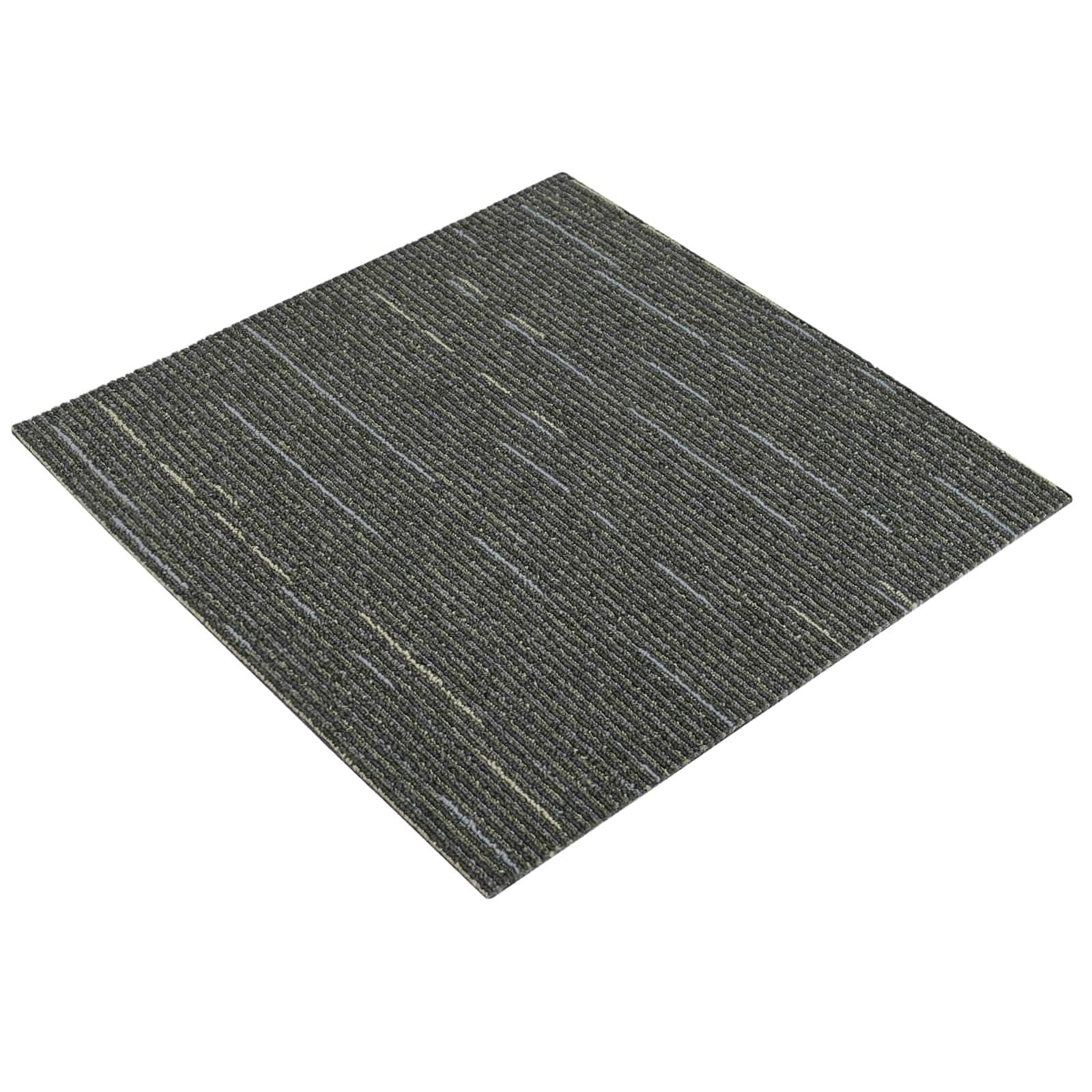 Carpet Tile 50 X 50 Cm 4 Pcs Pp And Bitumen