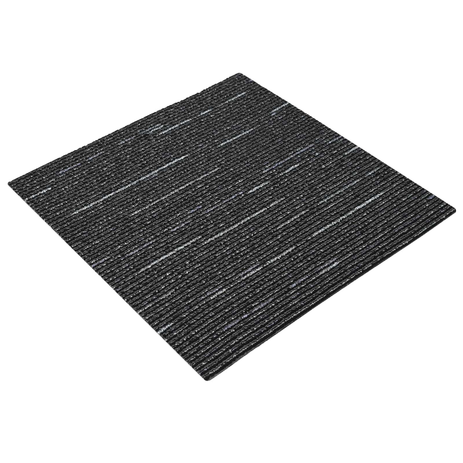 Carpet Tile 50 X 50 Cm 4 Pcs Pp And Bitumen