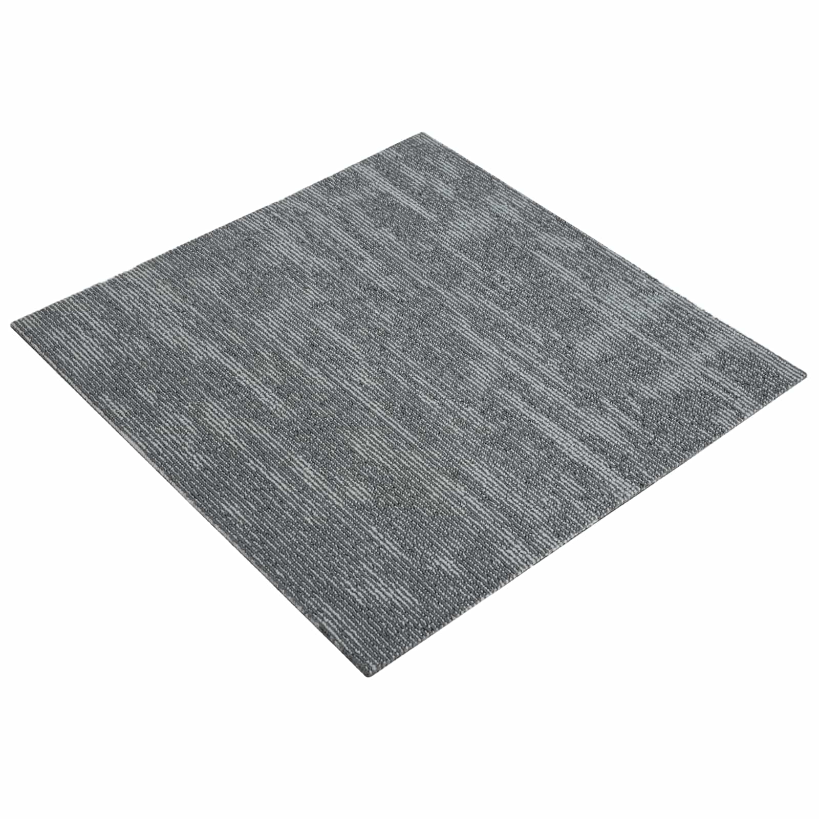 Carpet Tile 50 X 50 Cm 4 Pcs Pp And Bitumen