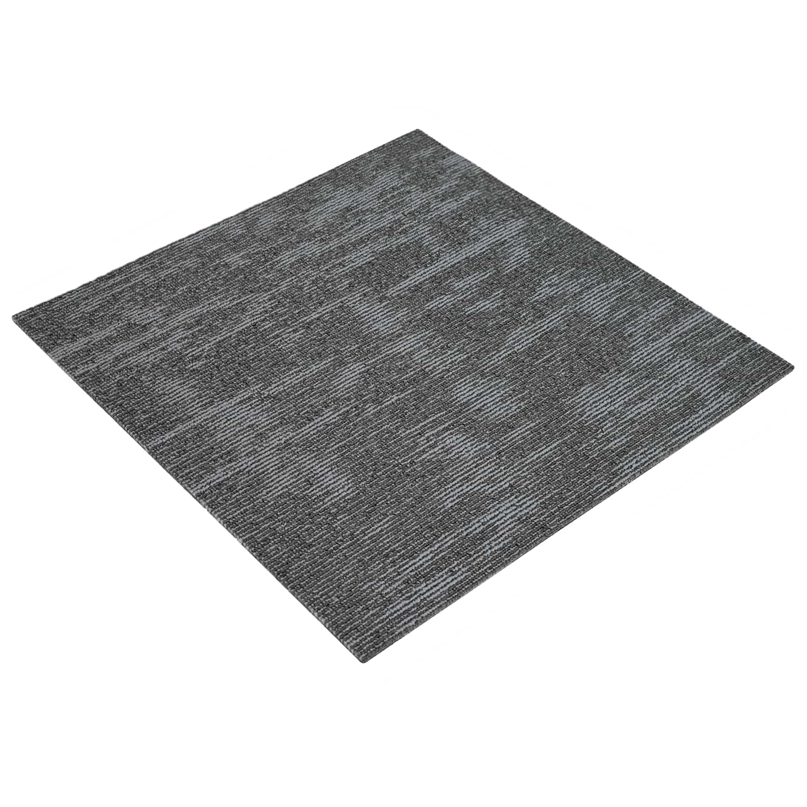 Carpet Tile 50 X 50 Cm 4 Pcs Pp And Bitumen