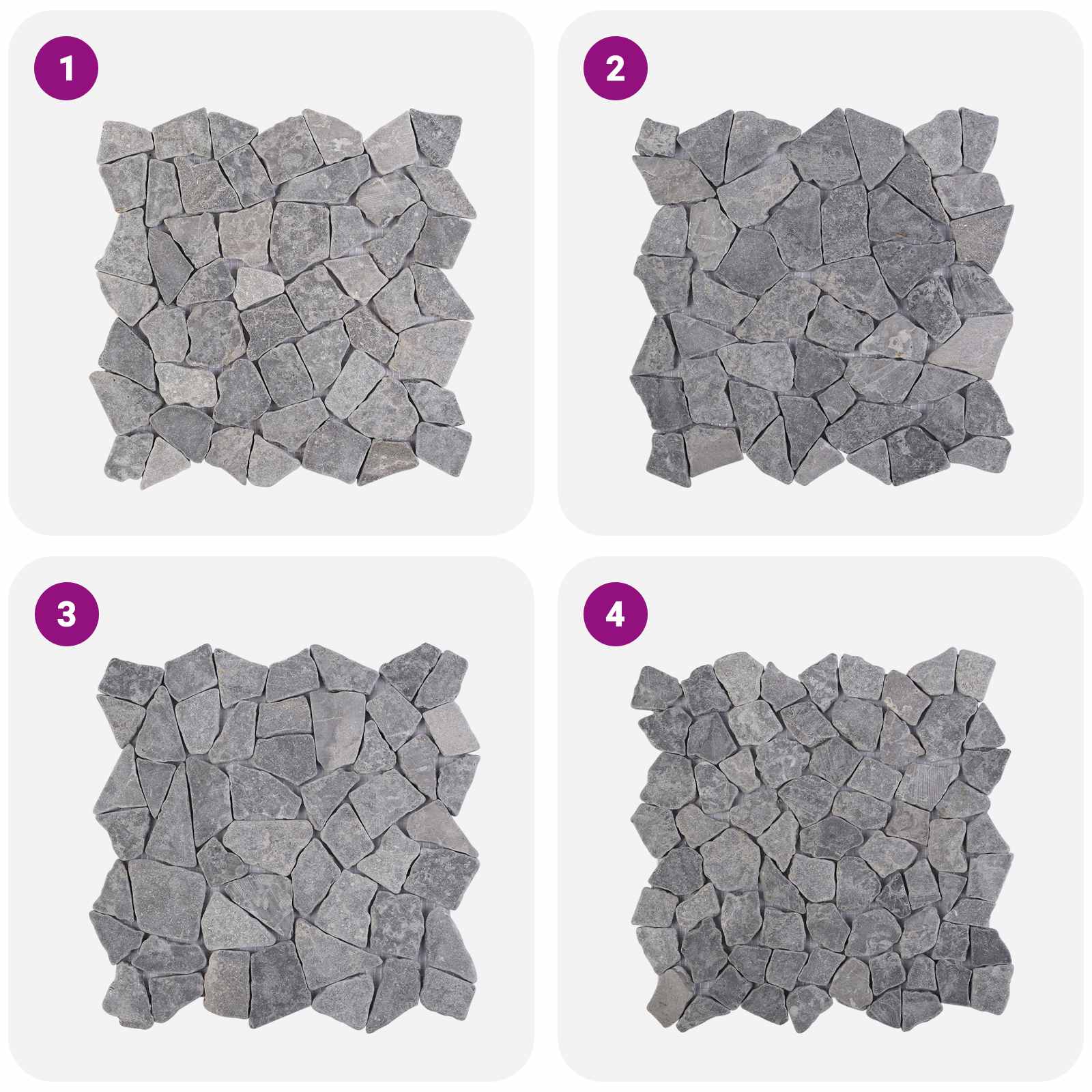 Mosaic Tiles 30 X 30 Cm Marble