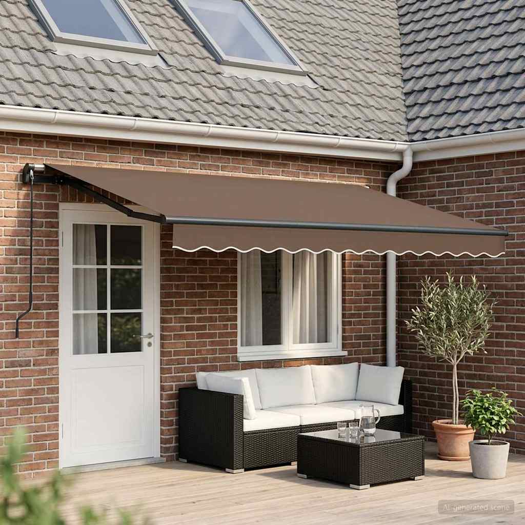 Manual Retractable Awning
