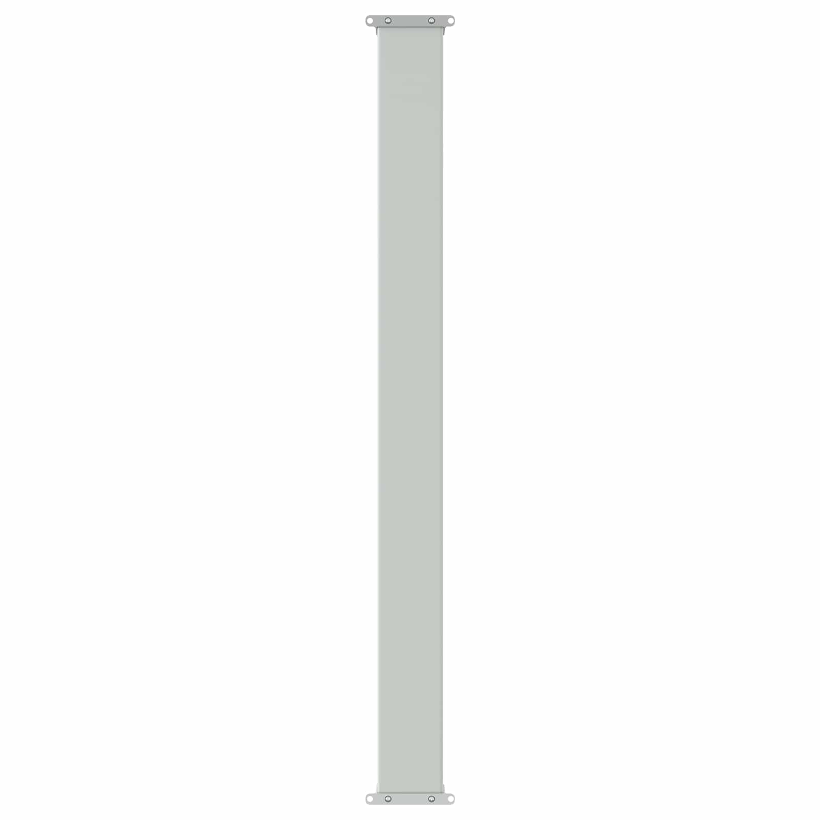 Side Awning | Fabric + Grey Steel Cover